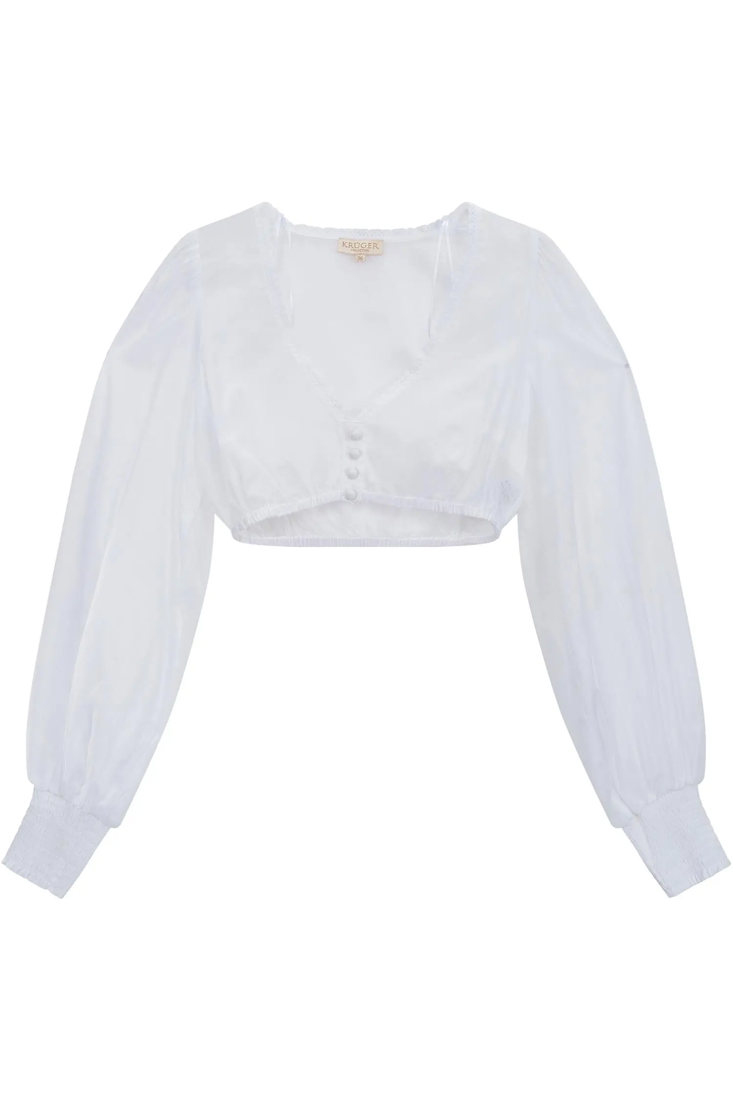 Dirndlbluse Carolin von Krüger in Offwhite Krüger Bluse Carolin