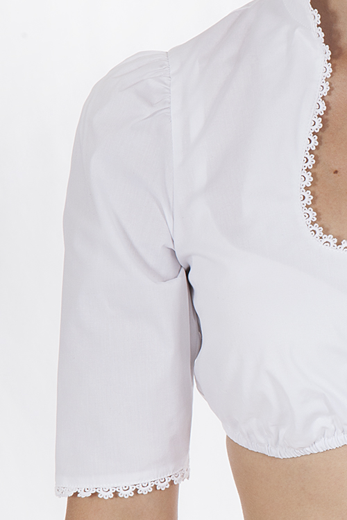 2567-0007-ws3-15-07g-6688-c Dirndl Bluse weiß Stehkragen Jennifer Spitzensaum 3
