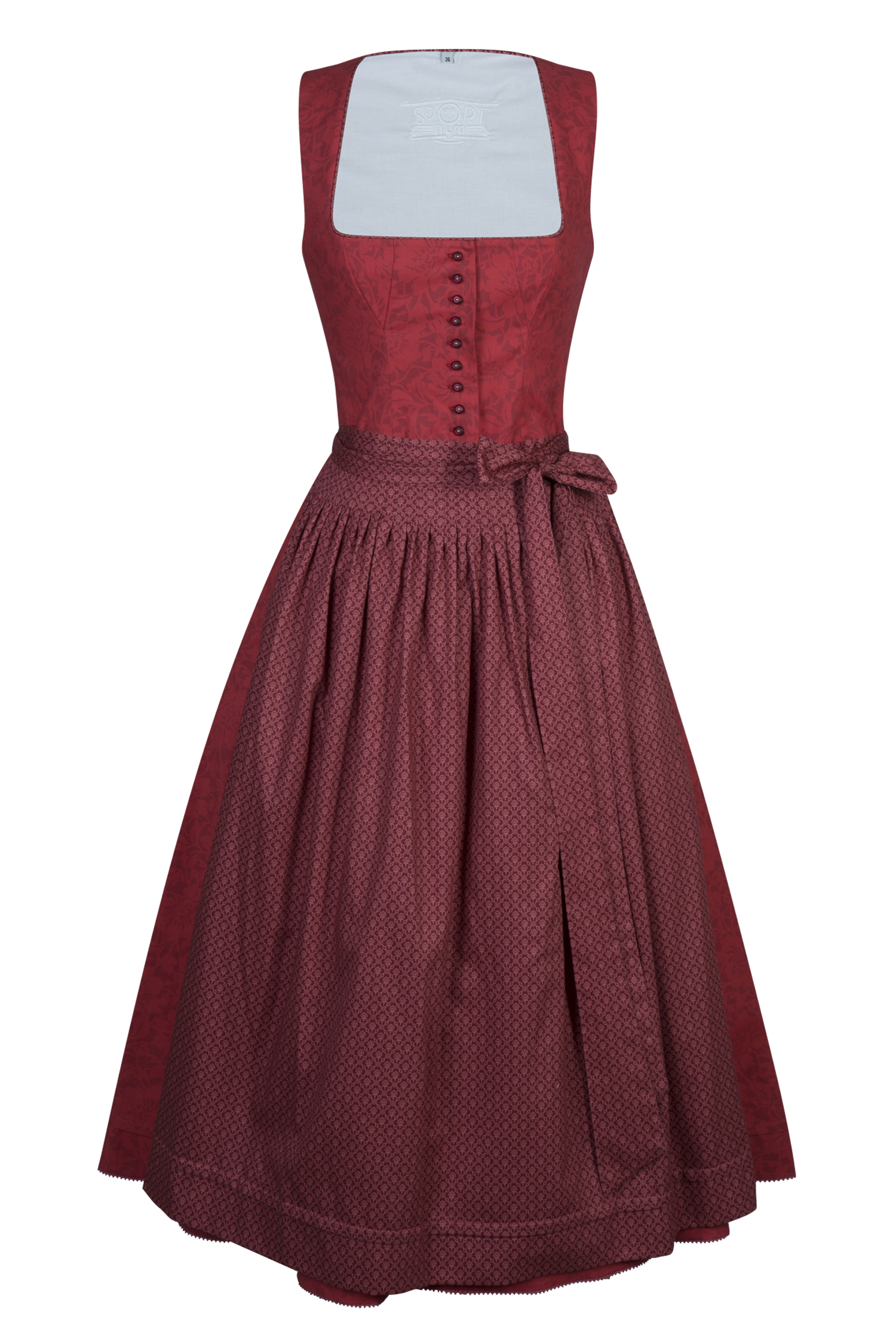 3048-1103-rt5-24-01-1103894 Sportalm Dirndl in leuchtendem Rot