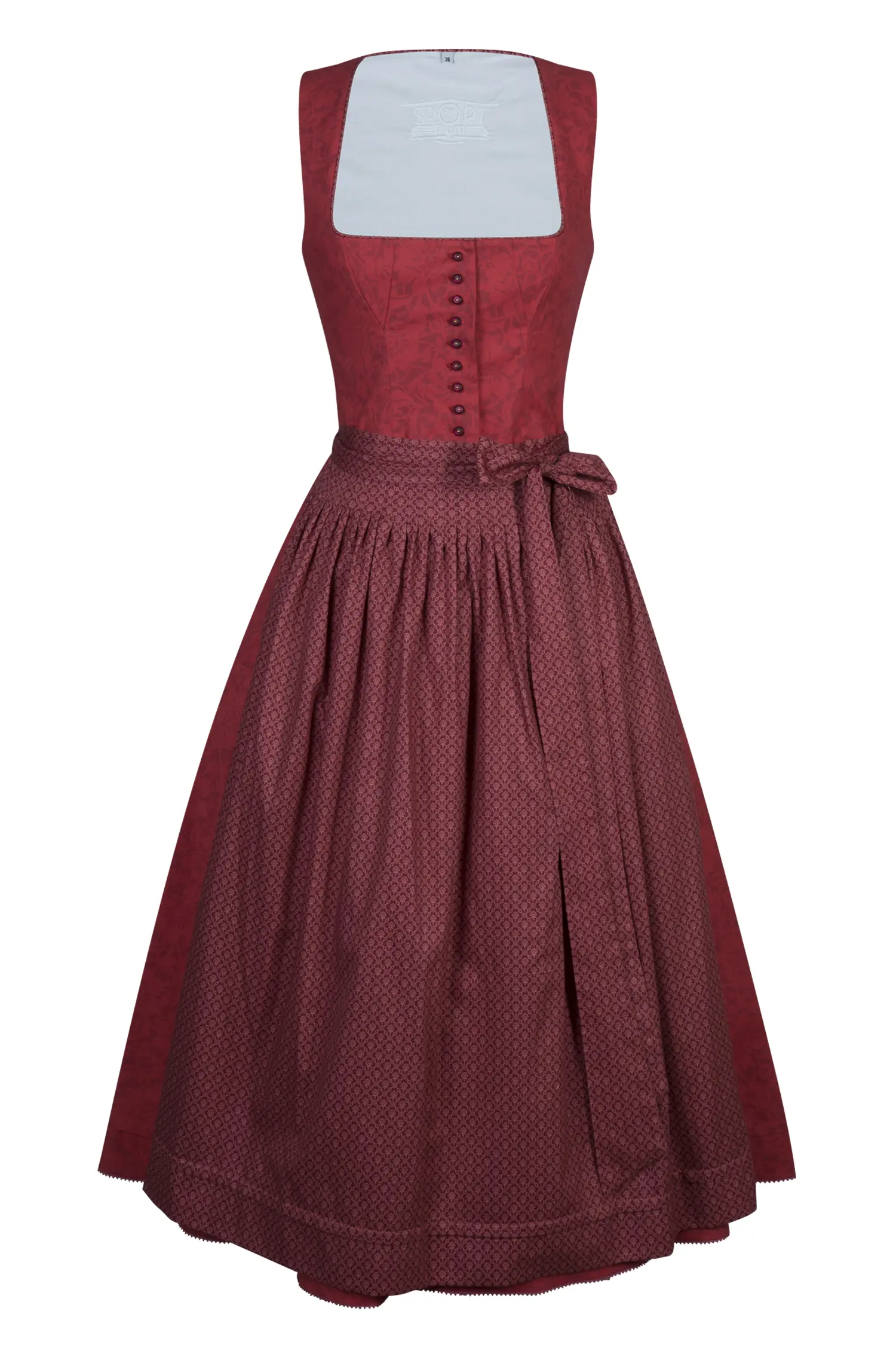 Sportalm Dirndl in leuchtendem Rot