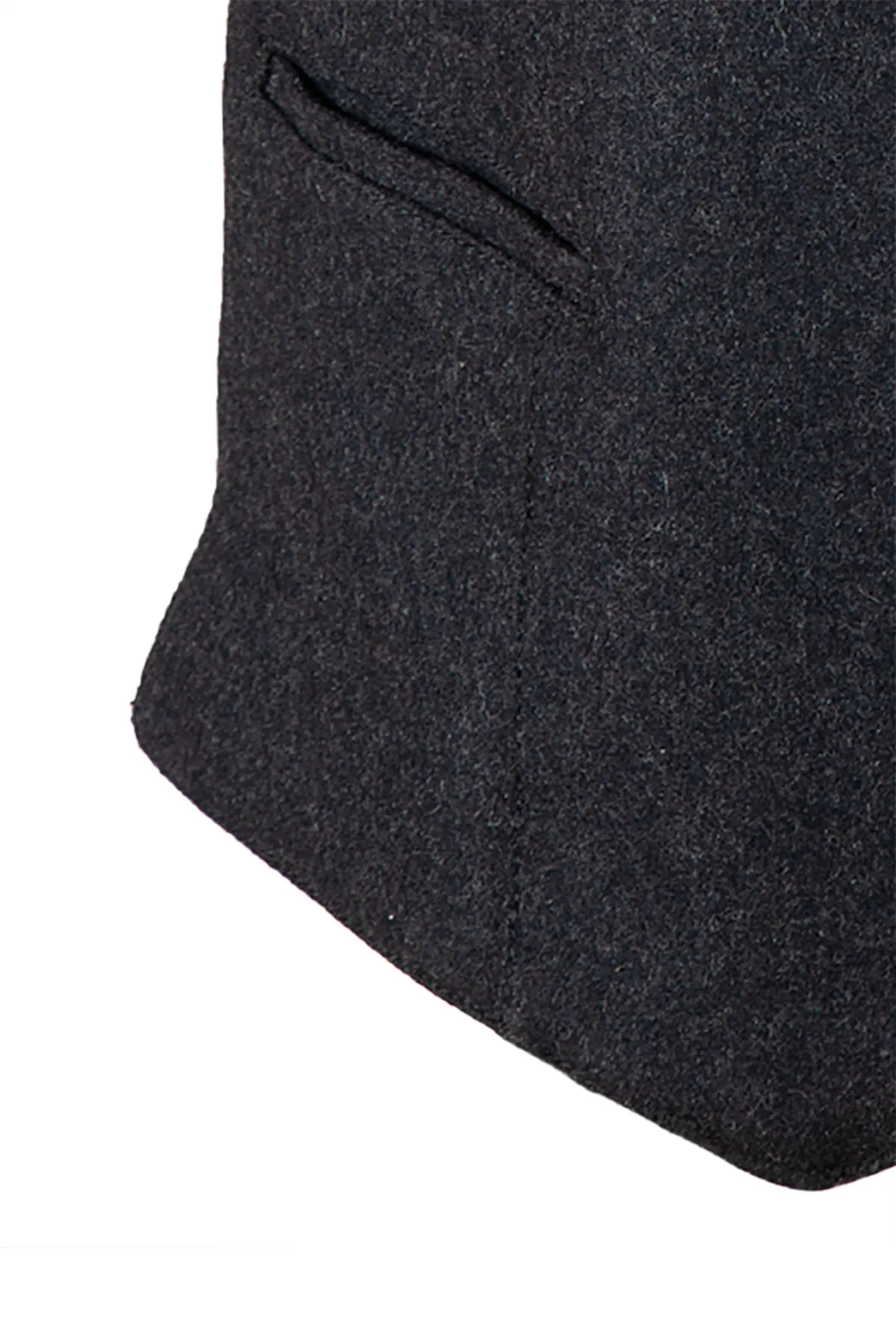 1343-0006-AN4-23-04a-5570c Trachtenweste Hausler aus Loden in anthrazit - Detail Taschen