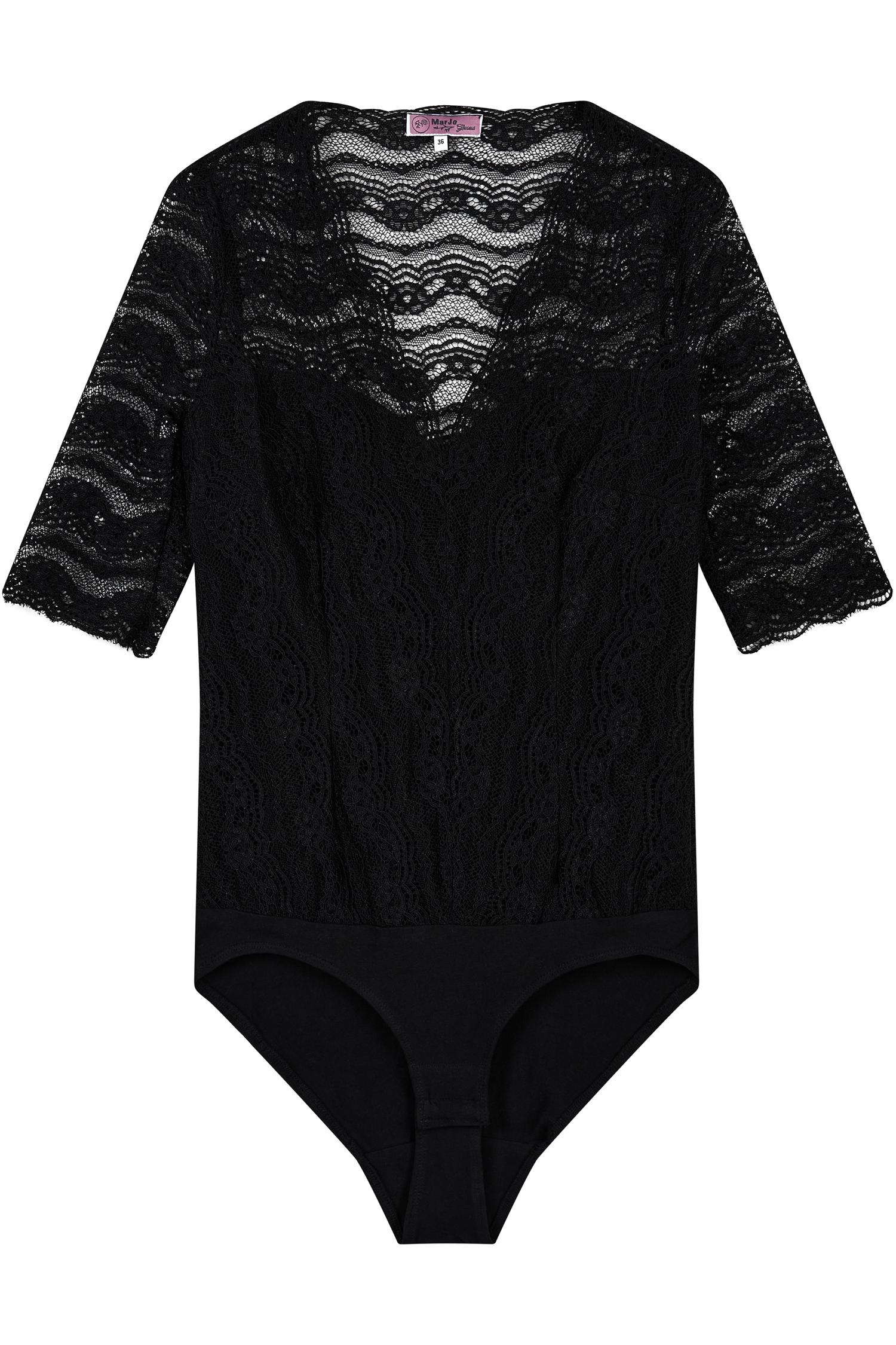 Body Gina-Lotta von MarJo in Schwarz Marjo Body Gina Lotta