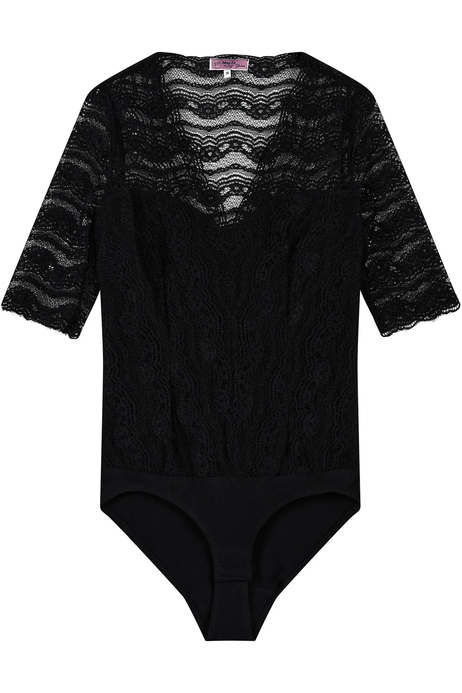 Body Gina-Lotta von MarJo in Schwarz Marjo Body Gina Lotta