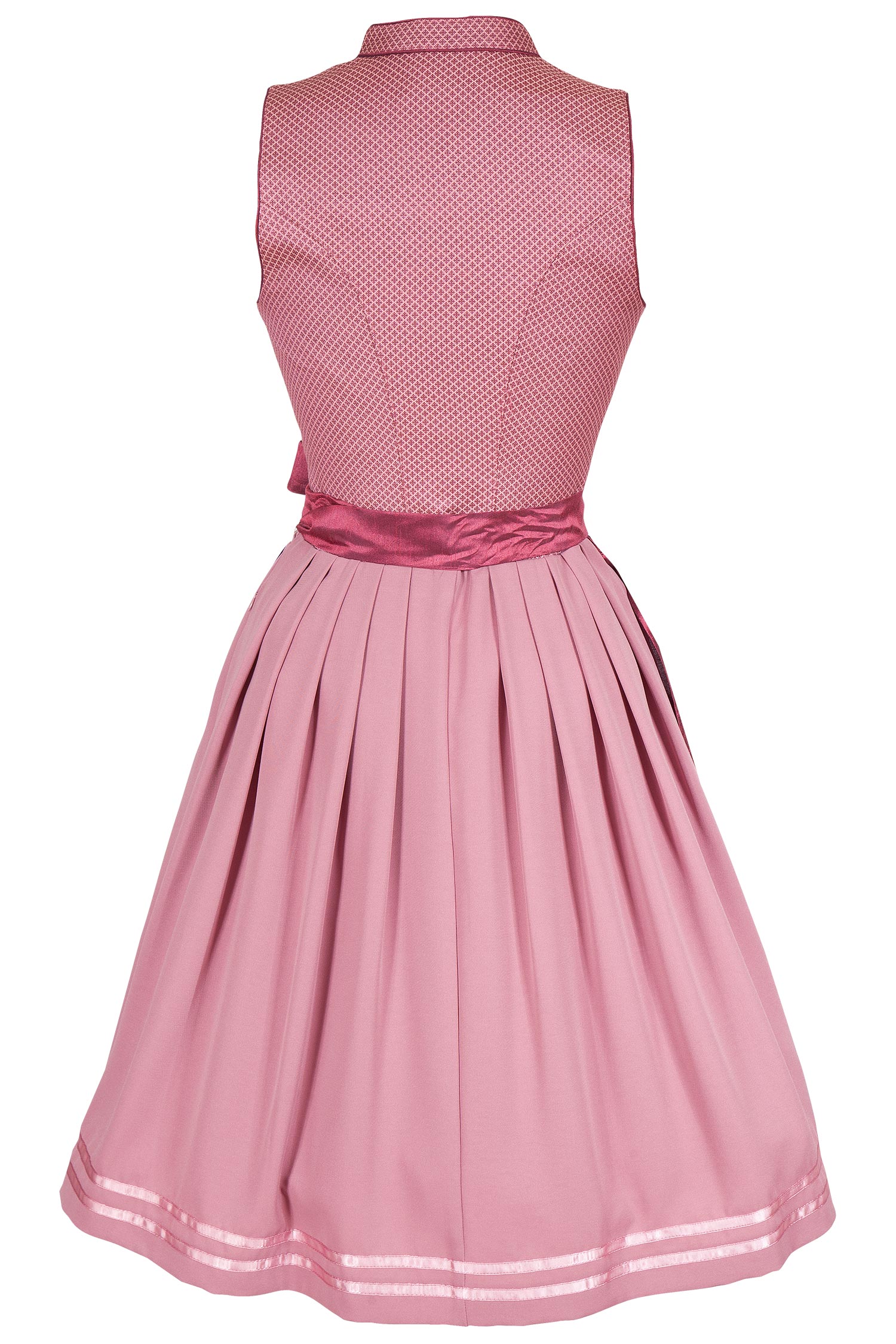 mini-dirndl-beere-3087-0021-ro6-20-02a-4410-c Mini Dirndl in beere und altrosa mit V-Ausschnitt hinten