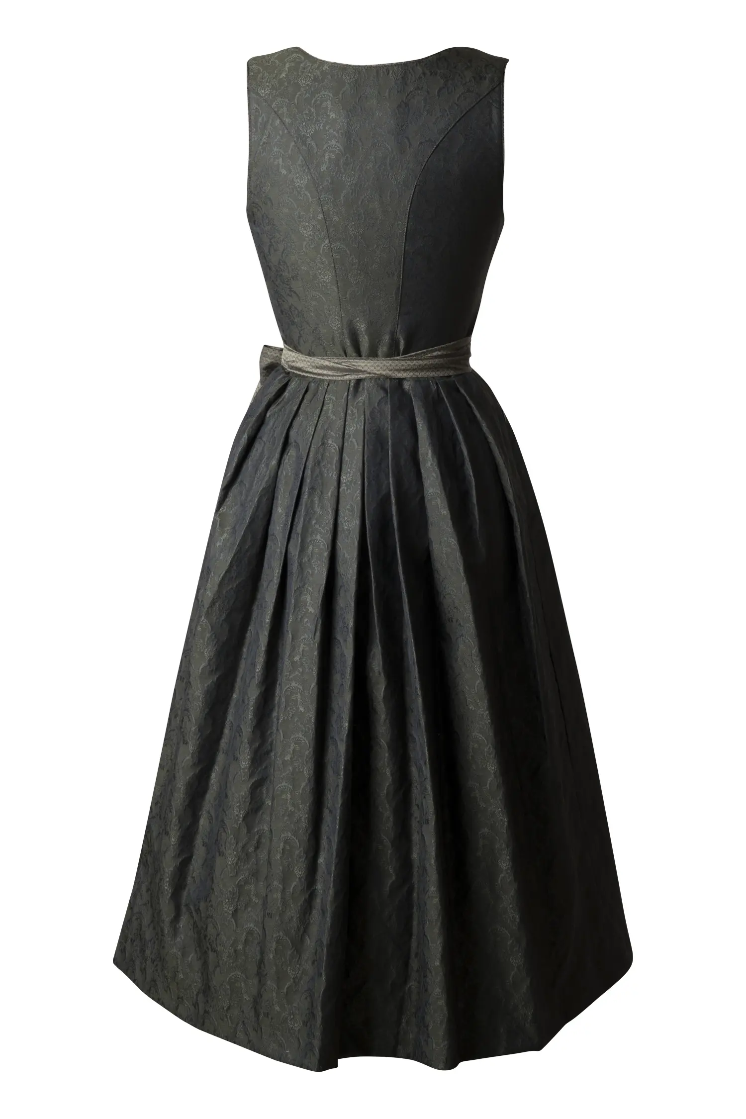 3097-1819-gn9-24-08-2205422 Dirndl Ebrach in Tannenfarben Rückansicht