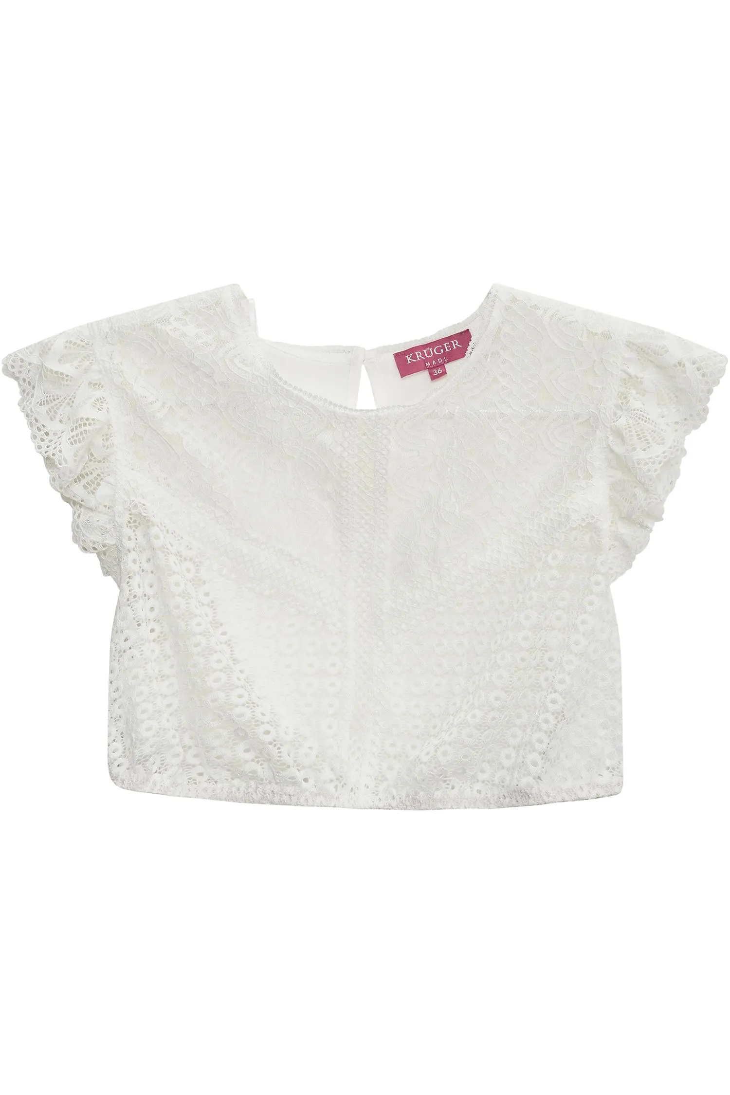 Dirndlbluse Mirjana von Krüger in Offwhite Krüger Bluse Mirjana