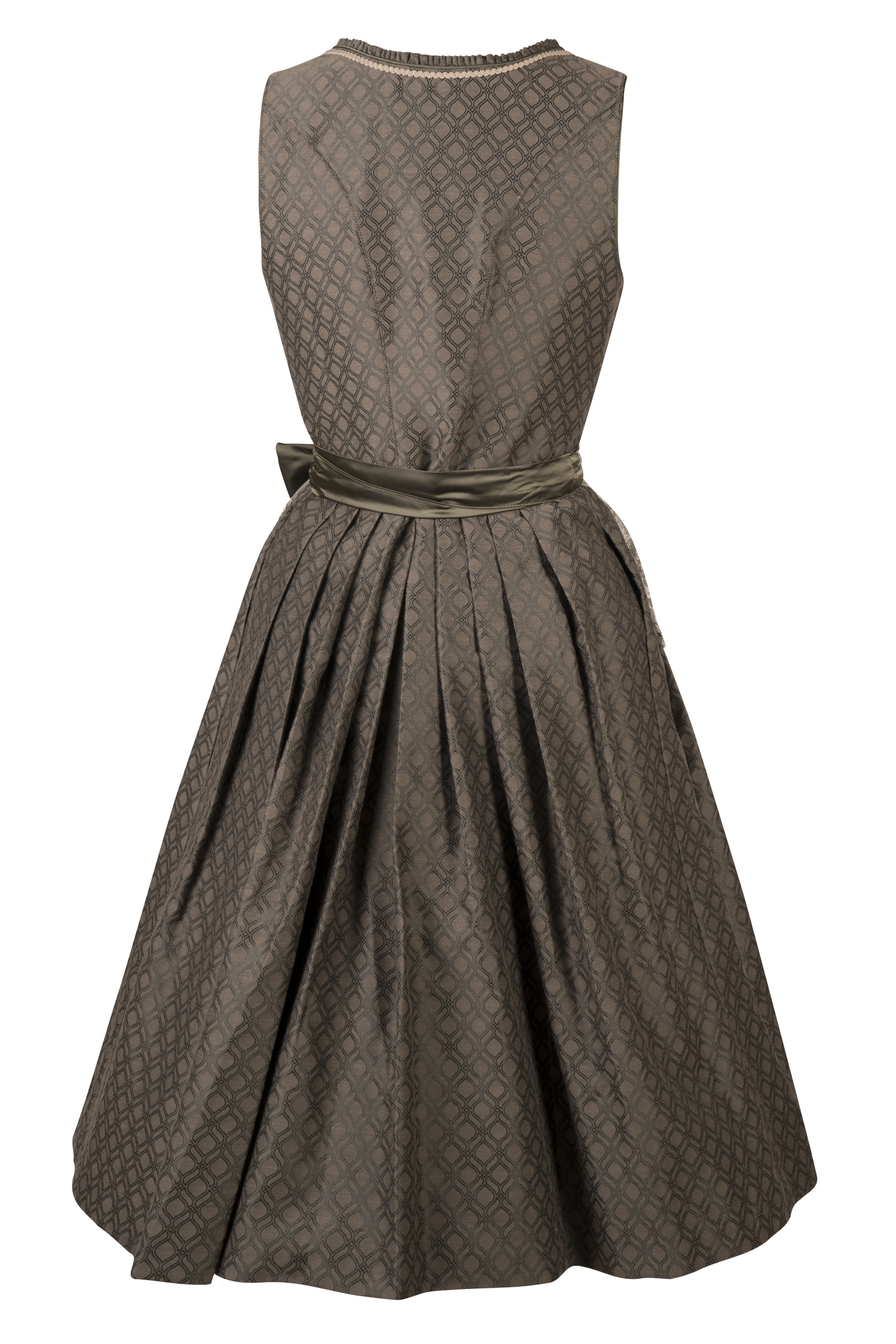 Dirndl Ampfing in Grün Rückansicht