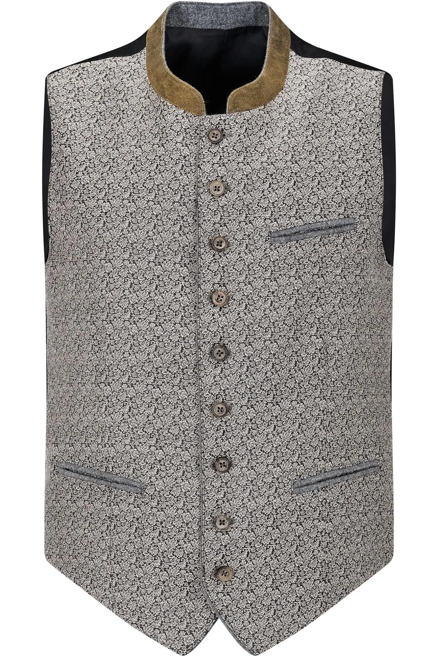 Herrenweste Brixen in braun von Kaiseralm Brixen Weste in braun