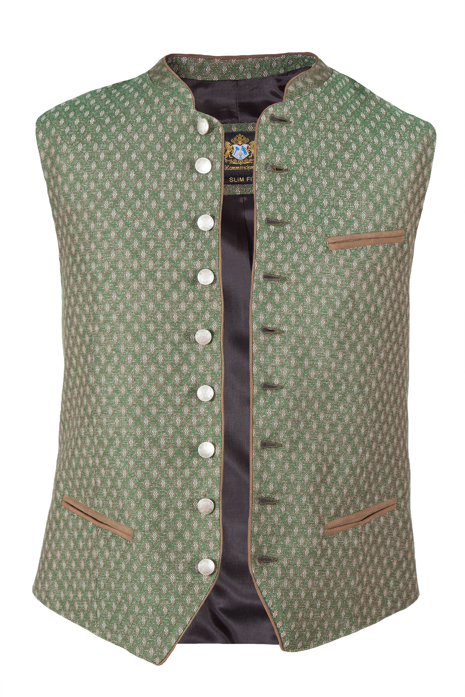 Hammerschmid Trachtenweste braun gemustert kaufen