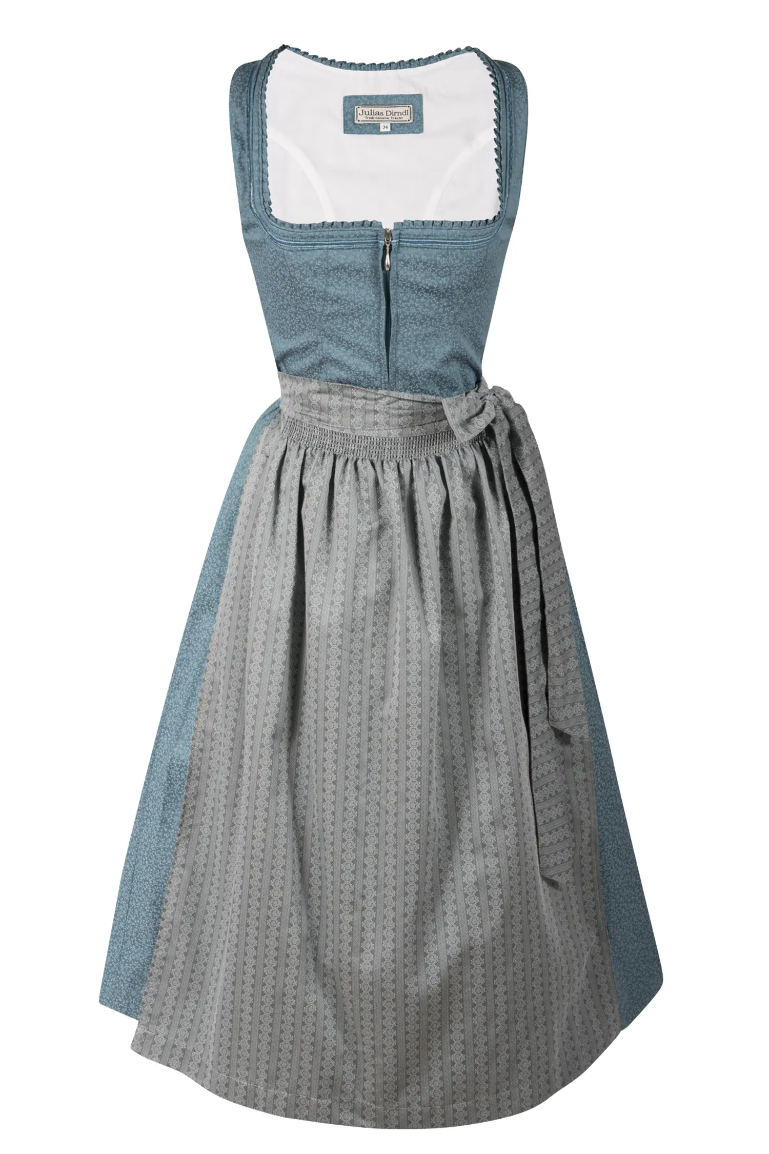 3041-1543-bl5-23-08-10-Di-Ho-01649 Limitiertes Dirndl Belinda in petrol