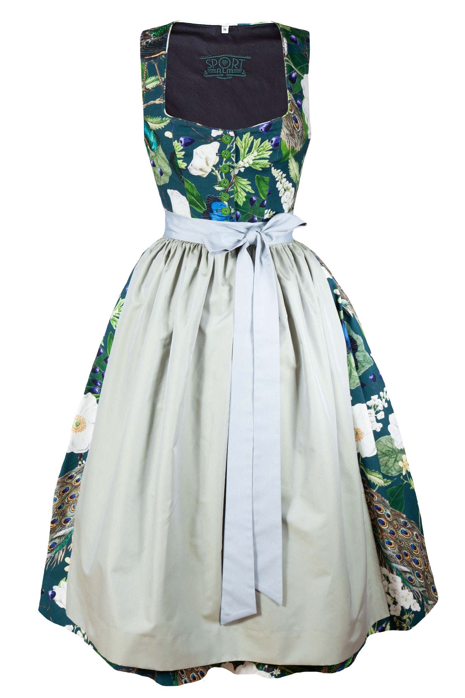 3099-0301-gn9-23-04c-5775a Sportalm Dirndl im farbenprächtigen Design