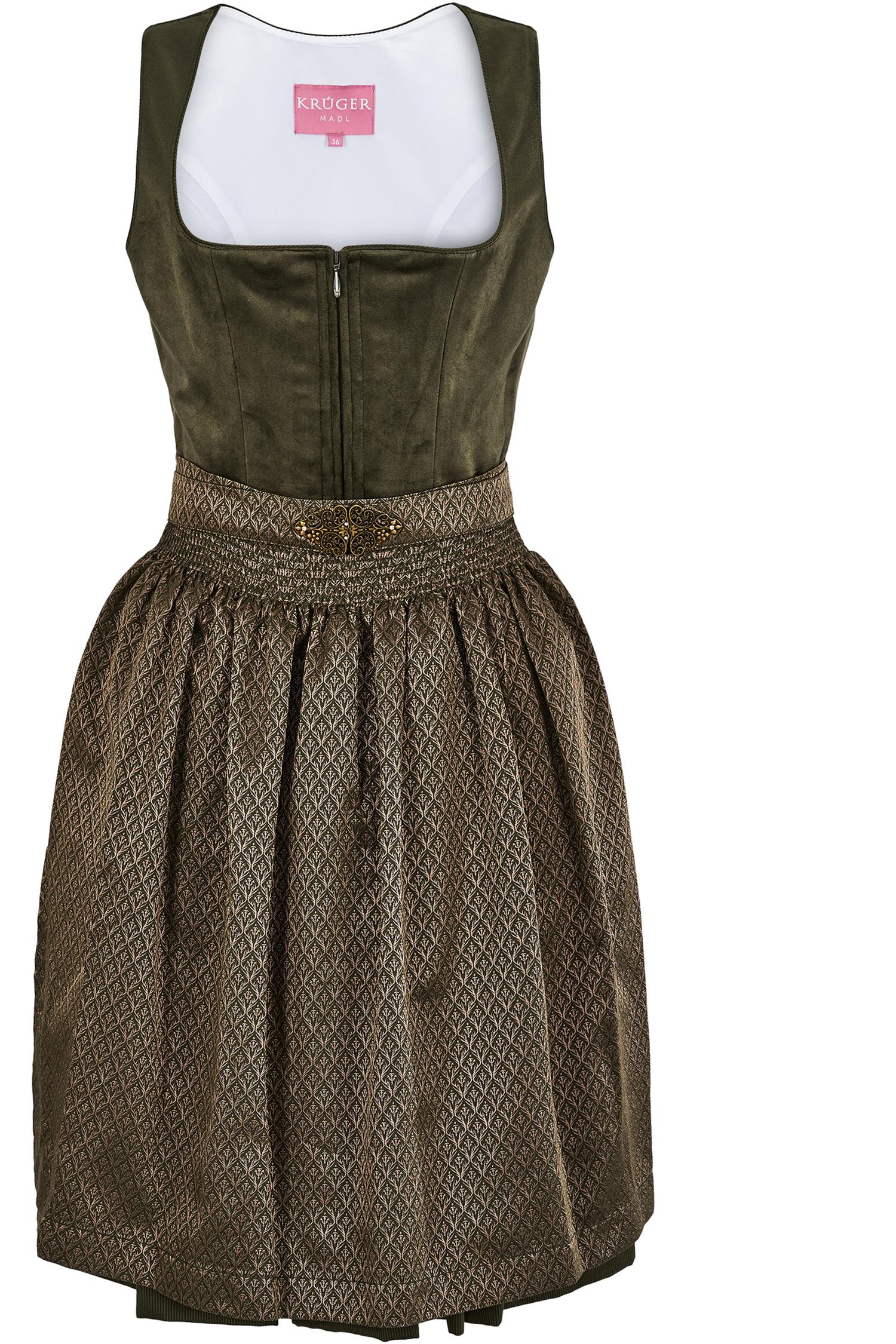 Dirndl Alisha von Krüger in Olive Krüger Dirndl Alisha in Oliv