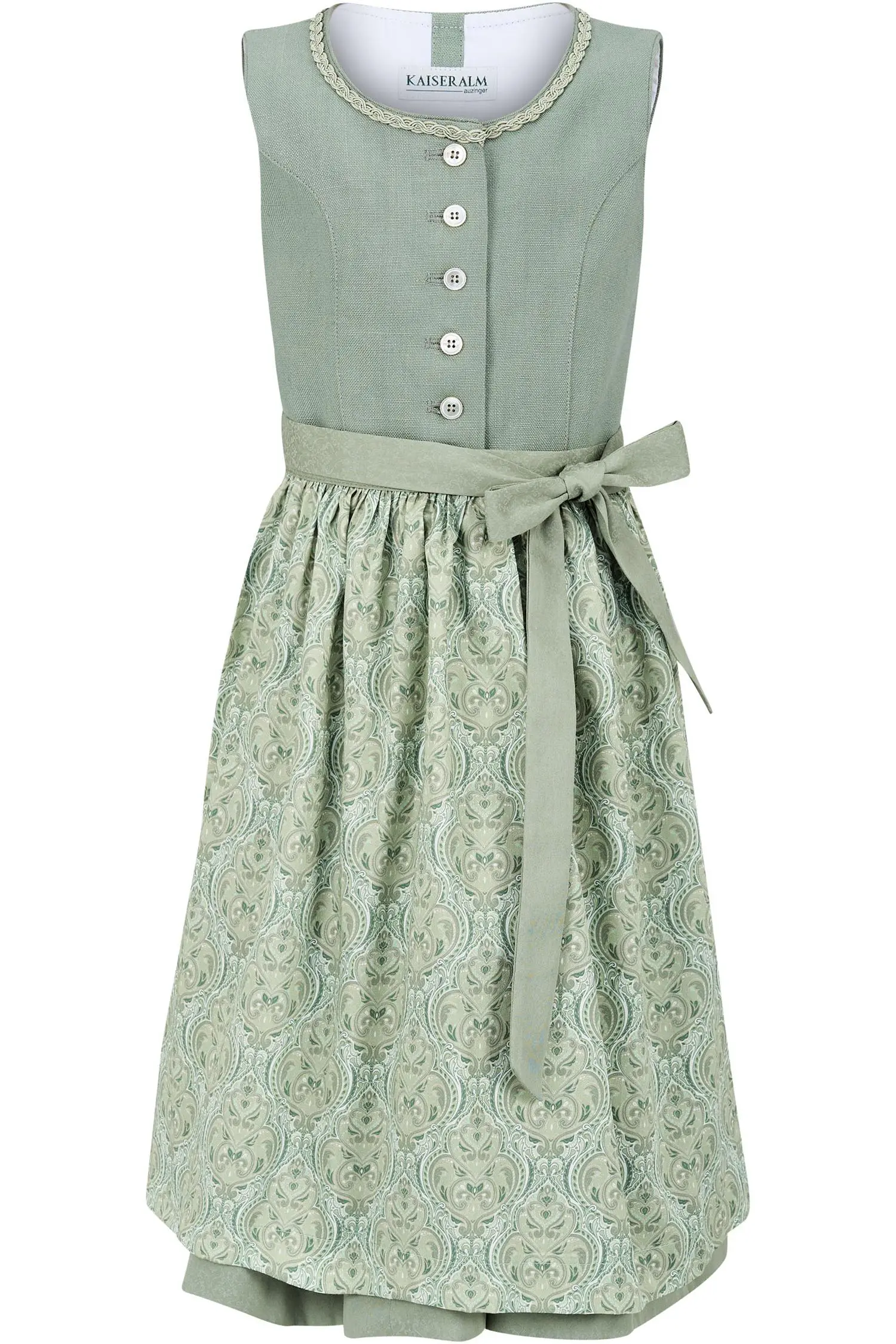 Kaiseralm Kinderdirndl Pia in hellgrün Kinderdirndl Pia in hellgrün von Kaiseralm