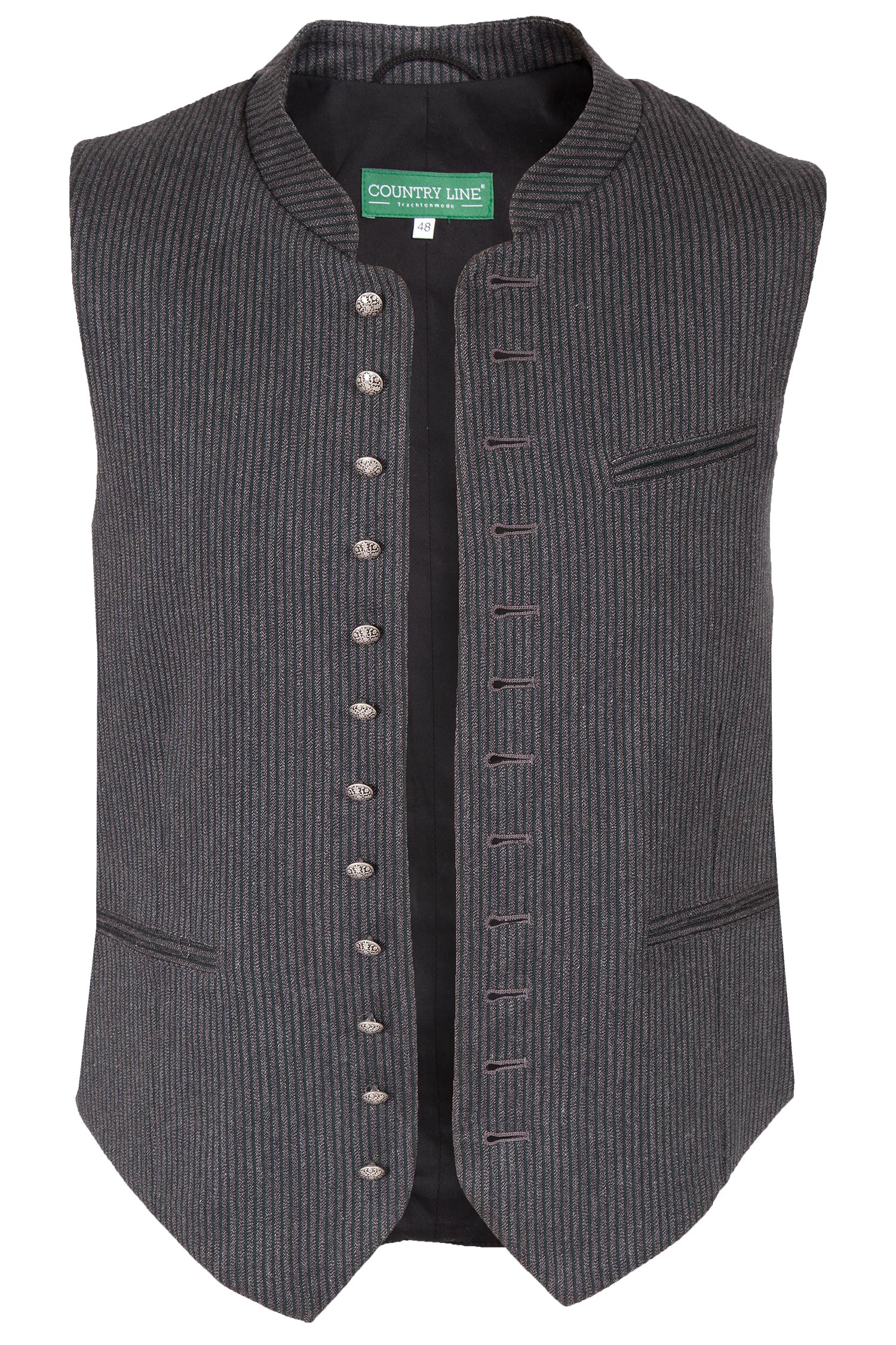 edle-trachtenweste-grau-gruen-1345-0117-an5-19-09d-9380-a Herren Trachten Weste in grau und grün gestreift