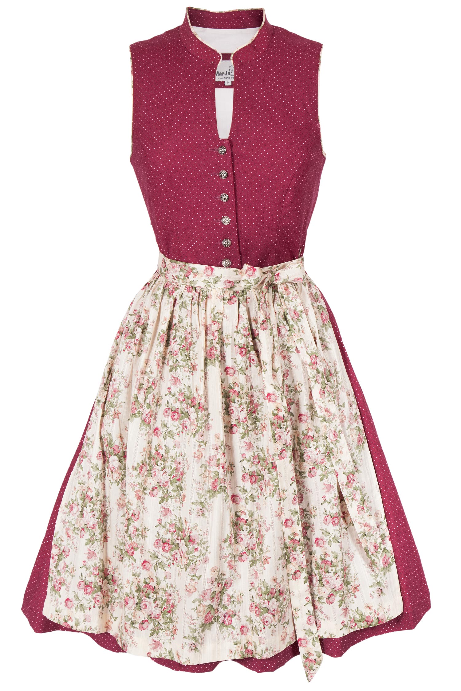 mini-dirndl-gerlinda-weinrot-3081-0073-rt7-19-09b-8748-a Mini Dirndl Gerlinda in weinrot aus Baumwolle