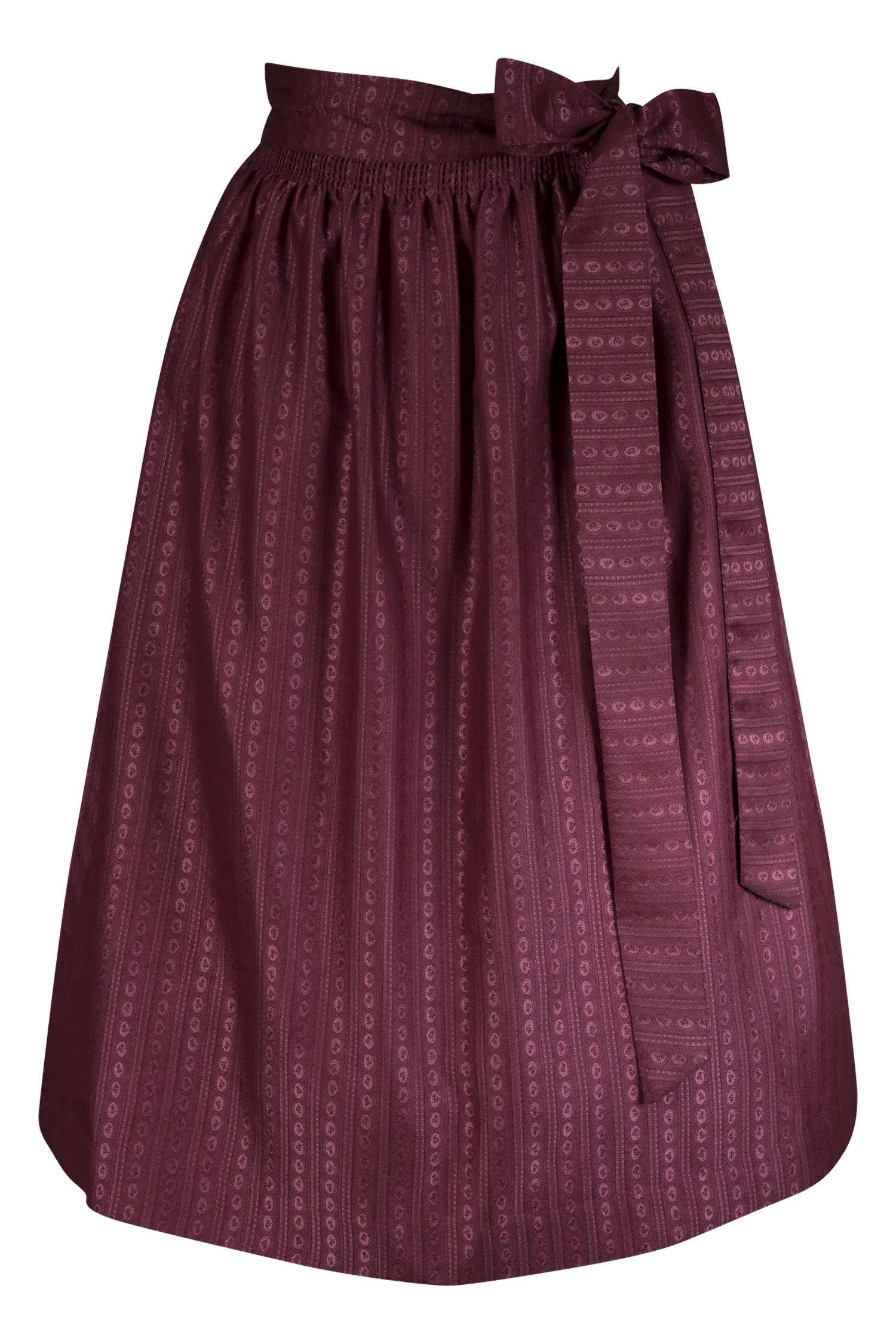 3139-0090-ro7-24-01-1103826 Dirndlschürze in beere schimmernd 70 cm