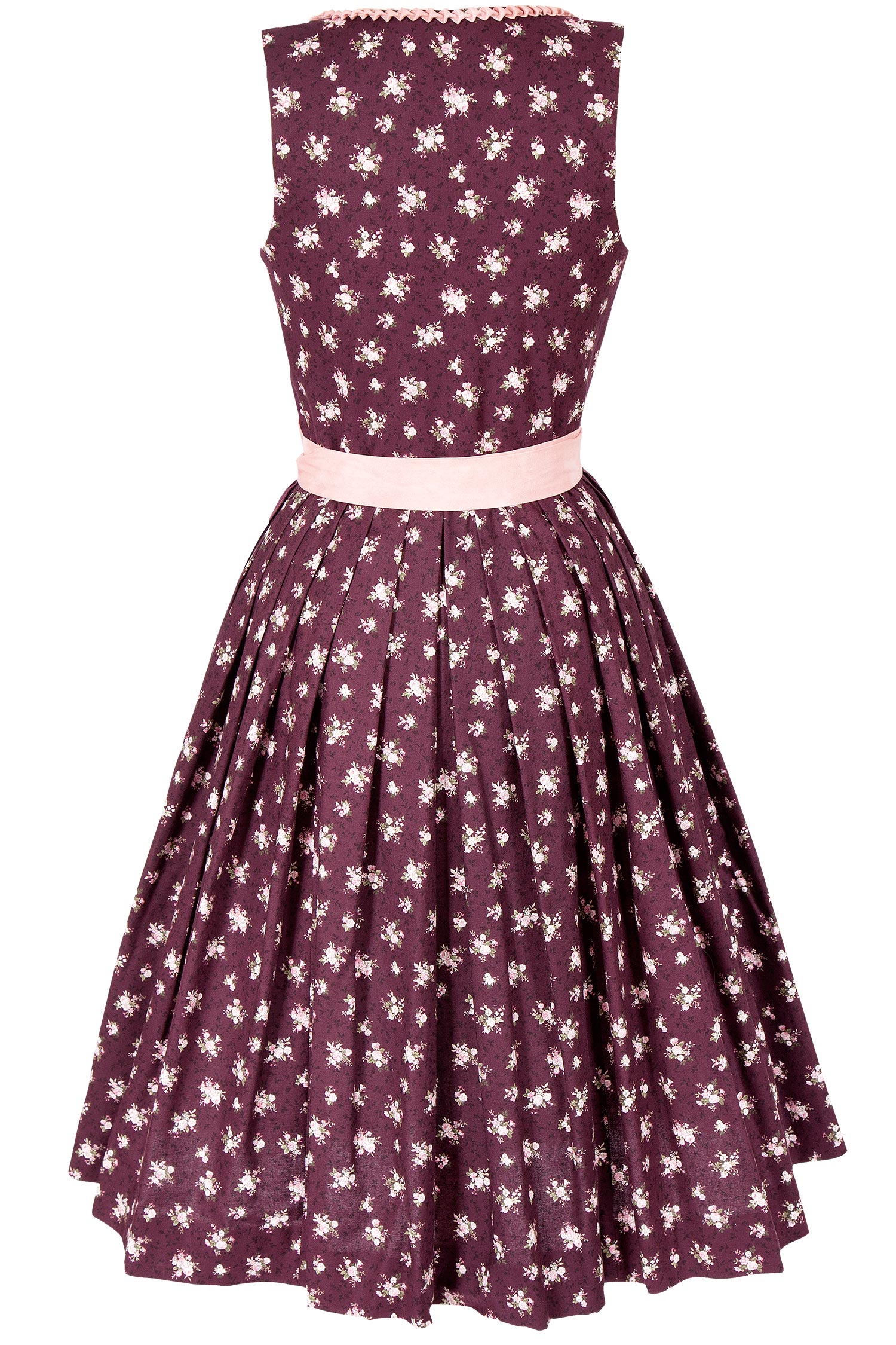 sportalm-dirndl-baumwolle-bordeaux-3099-0234-rt9-19-07c-2659-c Sportalm Midi Dirndl aus Baumwolle in bordeaux hinten