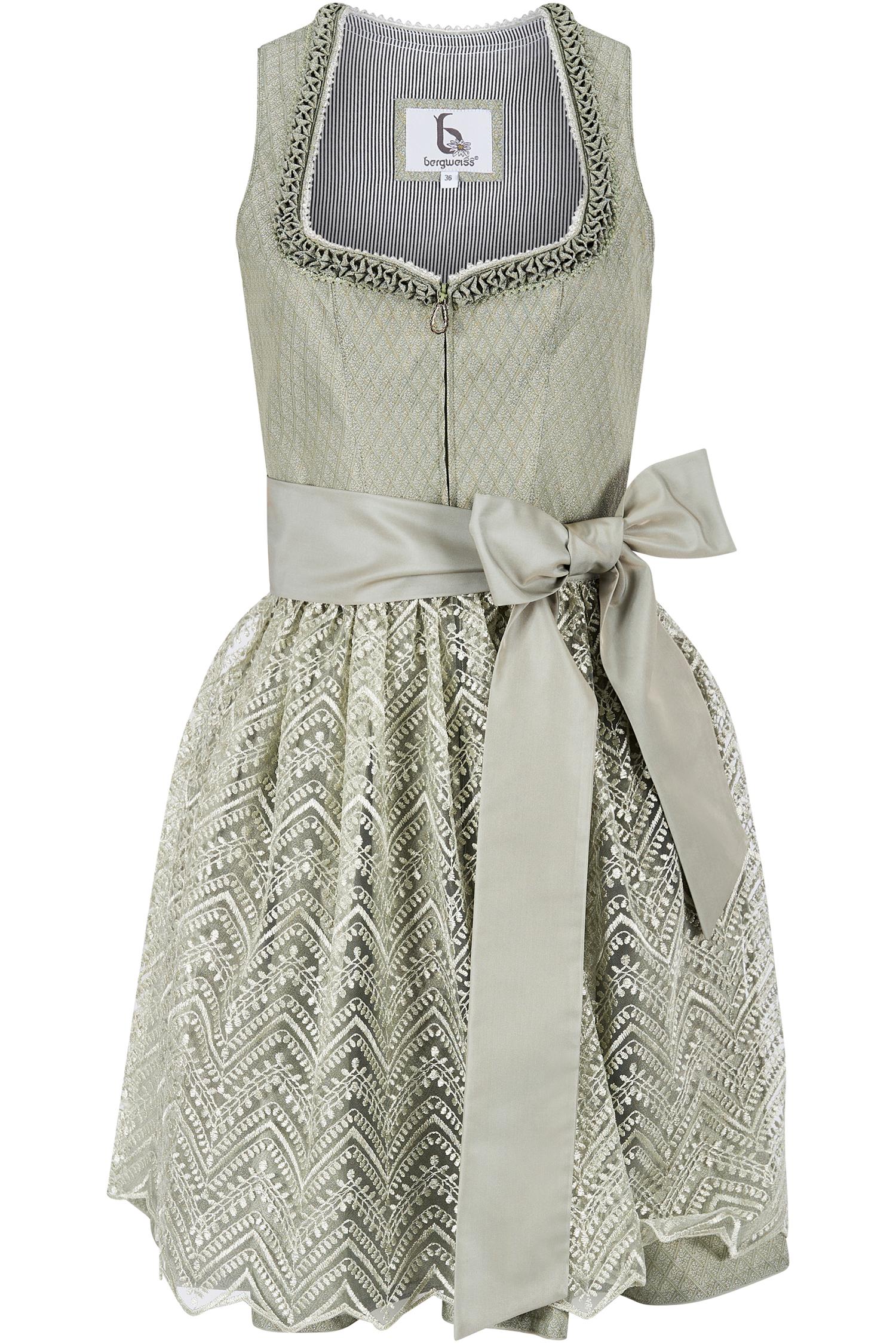 Dirndl von Bergweiss in Hellgrün Bergweiss Dirndl in Hellgrün