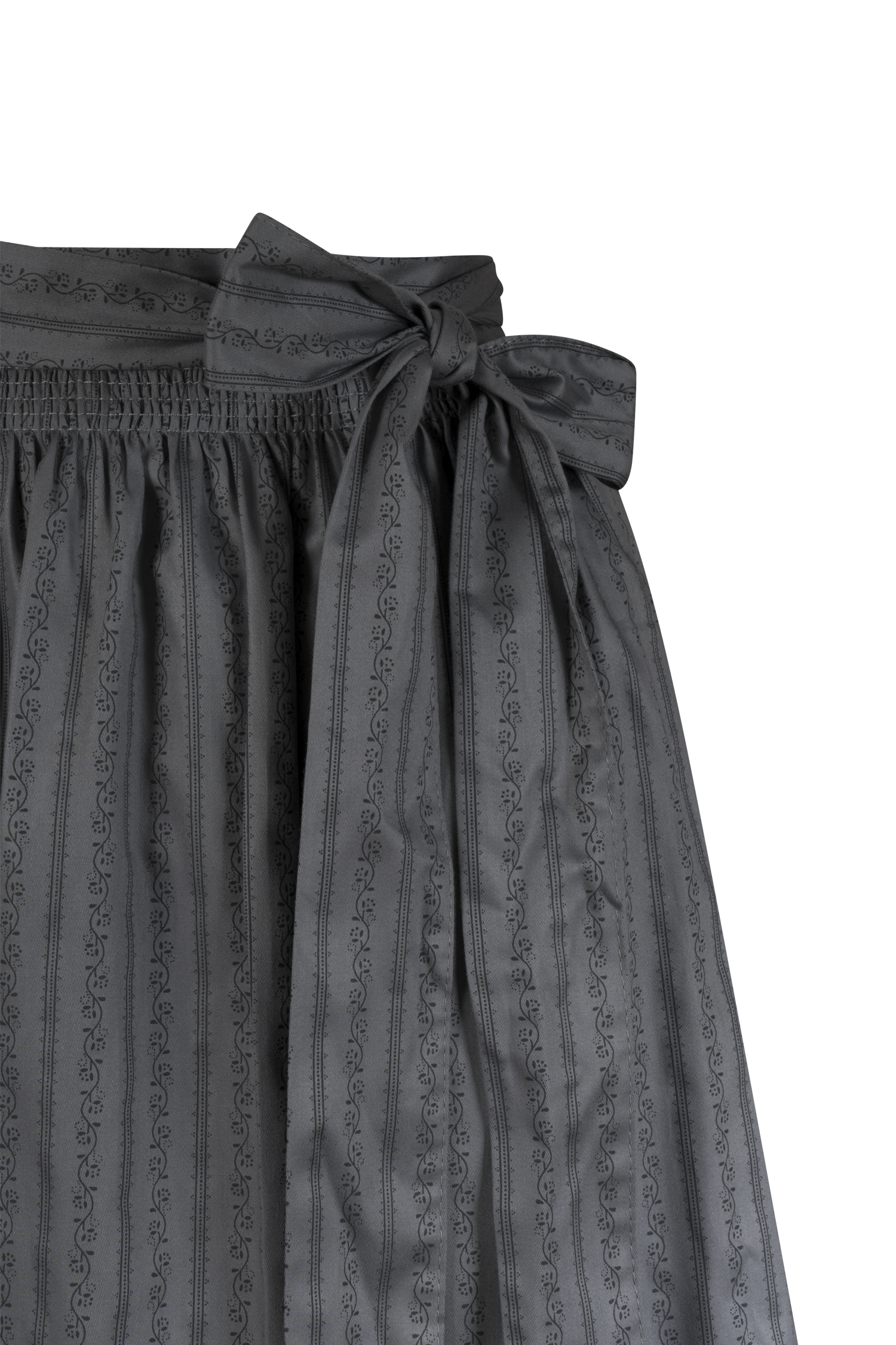 3131-0058-gr5-24-01-1103833 Dirndlschürze grau 85 cm - Detail