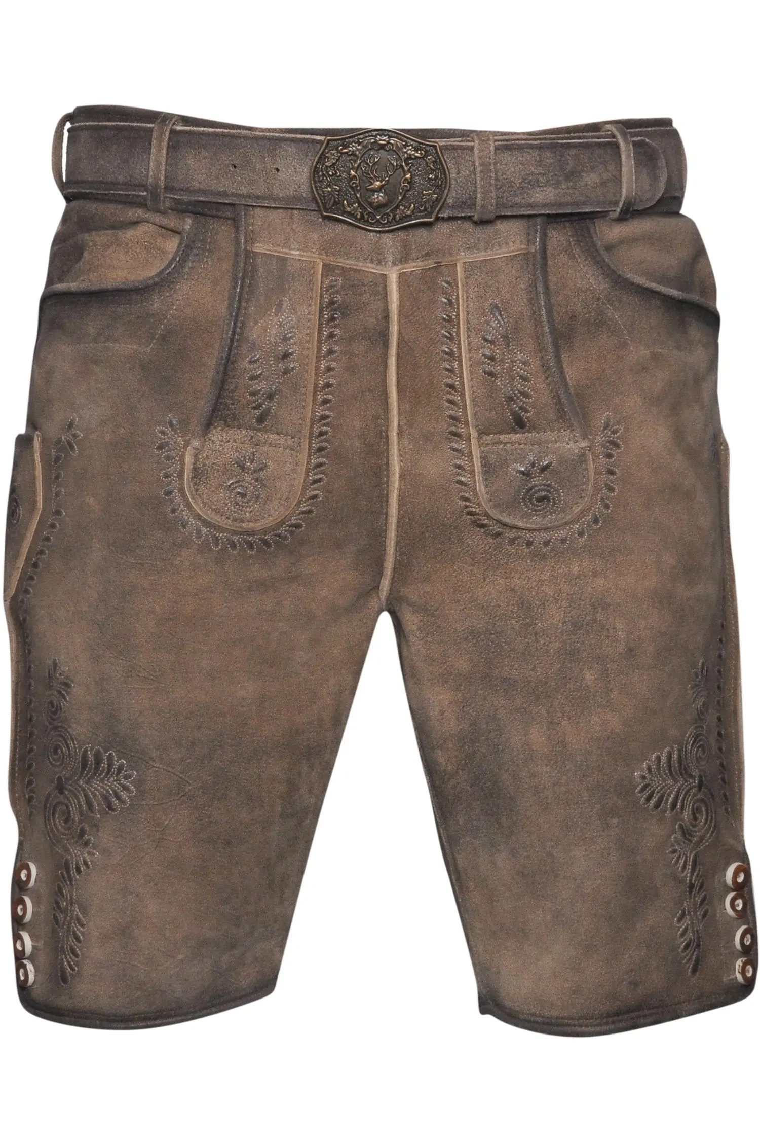 Lederhose Weimar von Gamsbock in Braun Lederhose Weimar von Gamsbock in Braun