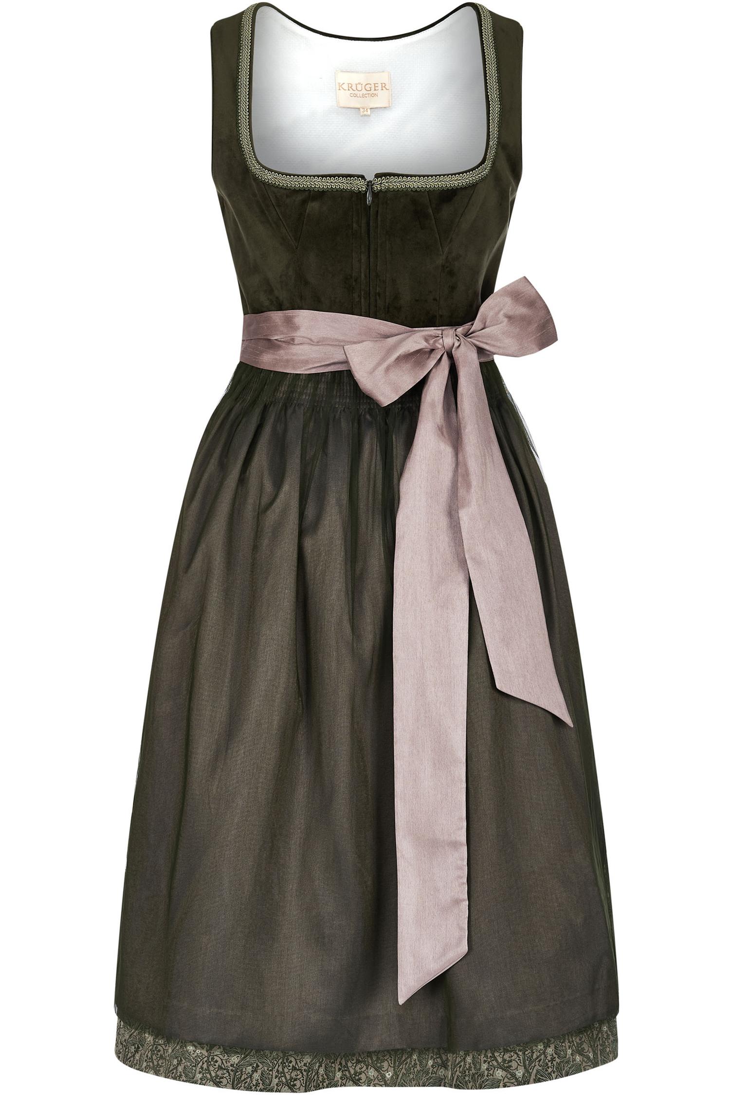 Dirndl Farine in dunkelgrün von Krüger Dirndl Farine in dunkelgrün von Krüger