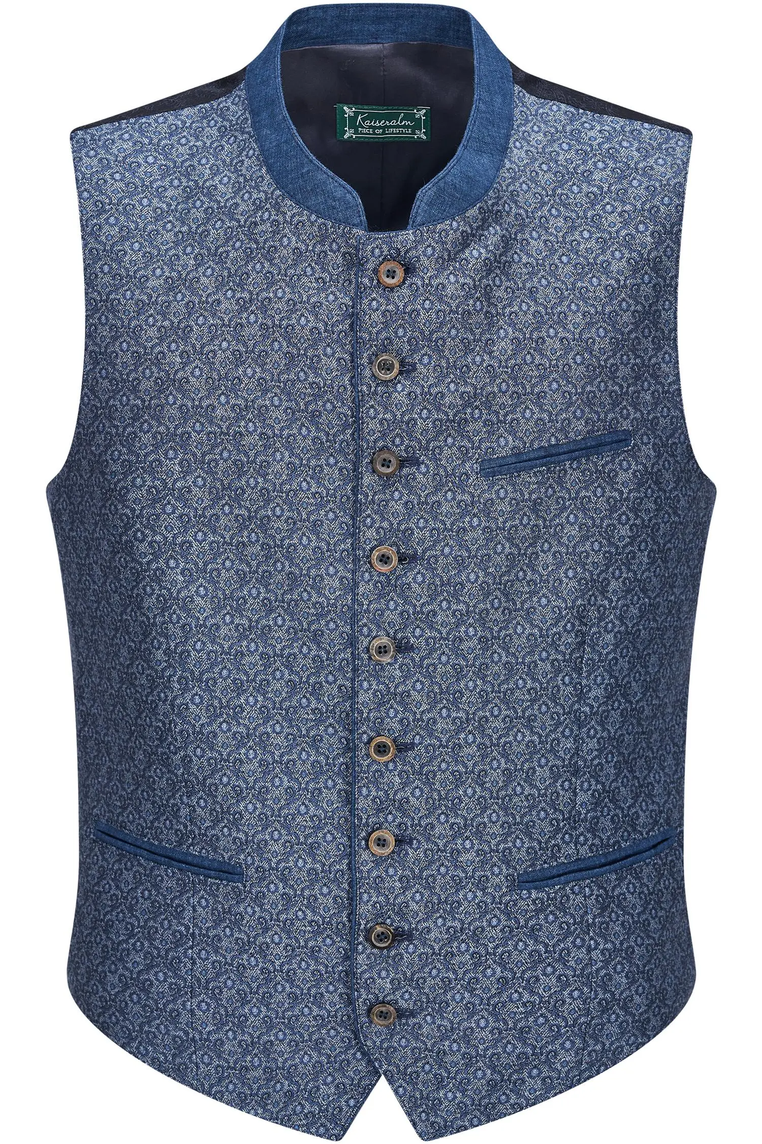 Herrenweste Brixen von Kaiseralm in Blau Weste Brixen von kaiseralm in Blau