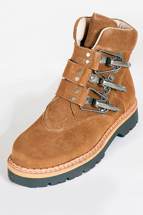 Damen Trachten Stiefel Afelpado in rehbraun