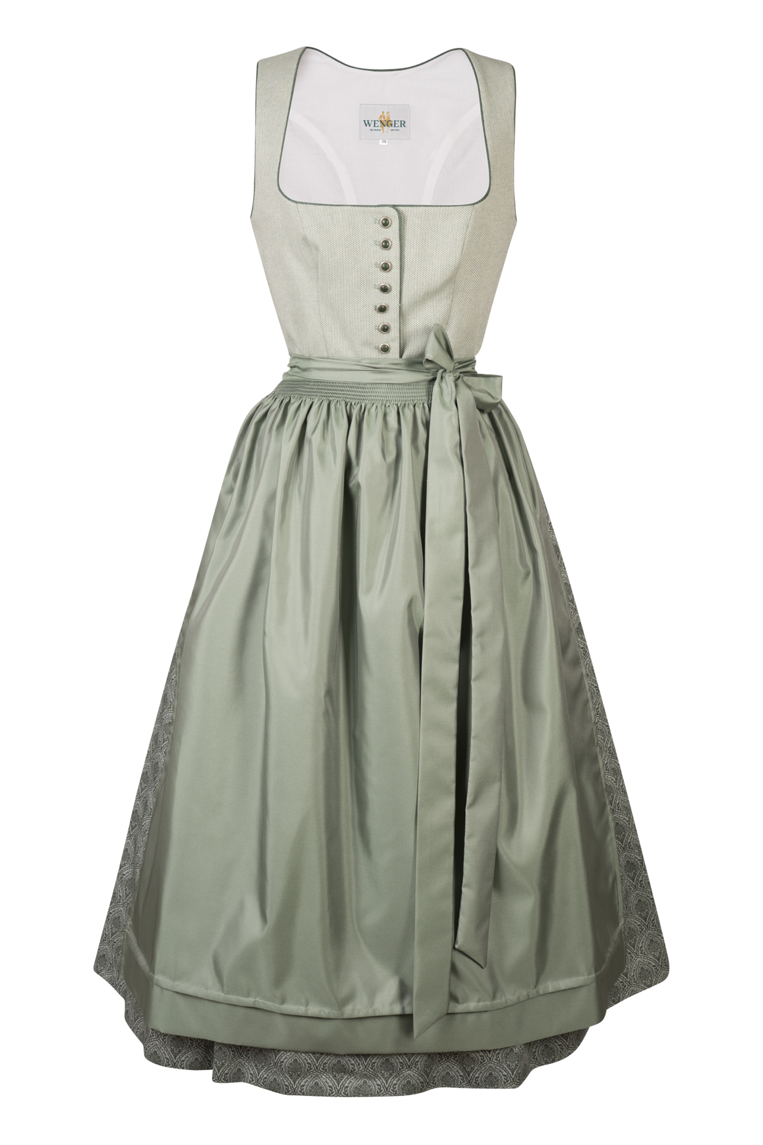 3030-1023-gn3-24-03-1504598 Dirndl Sandra in Grün