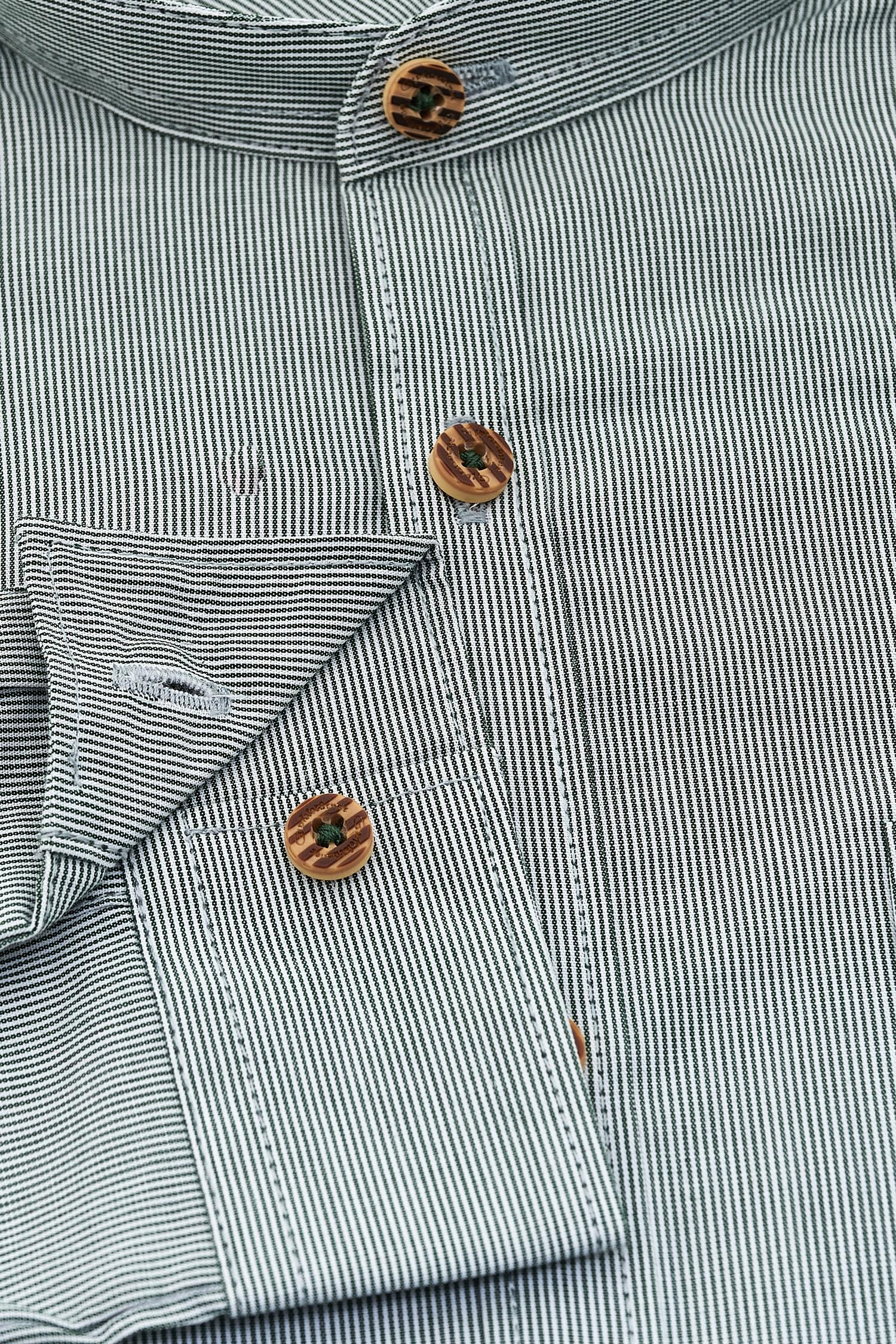 Grün/Weiß kariertes Kinderhemd von OS Trachten