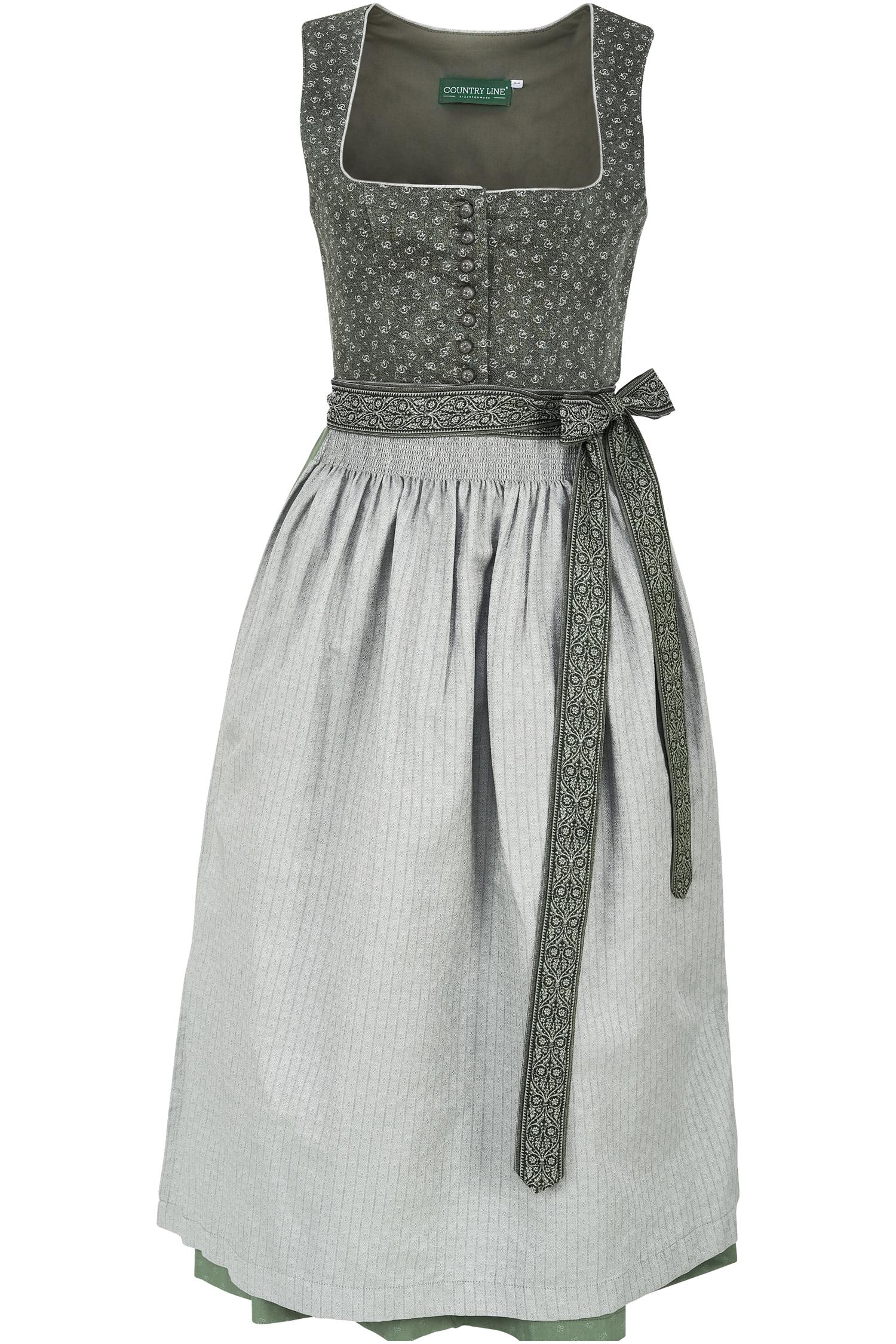 Country Line Dirndl in naturfarbenen Salbei kaufen