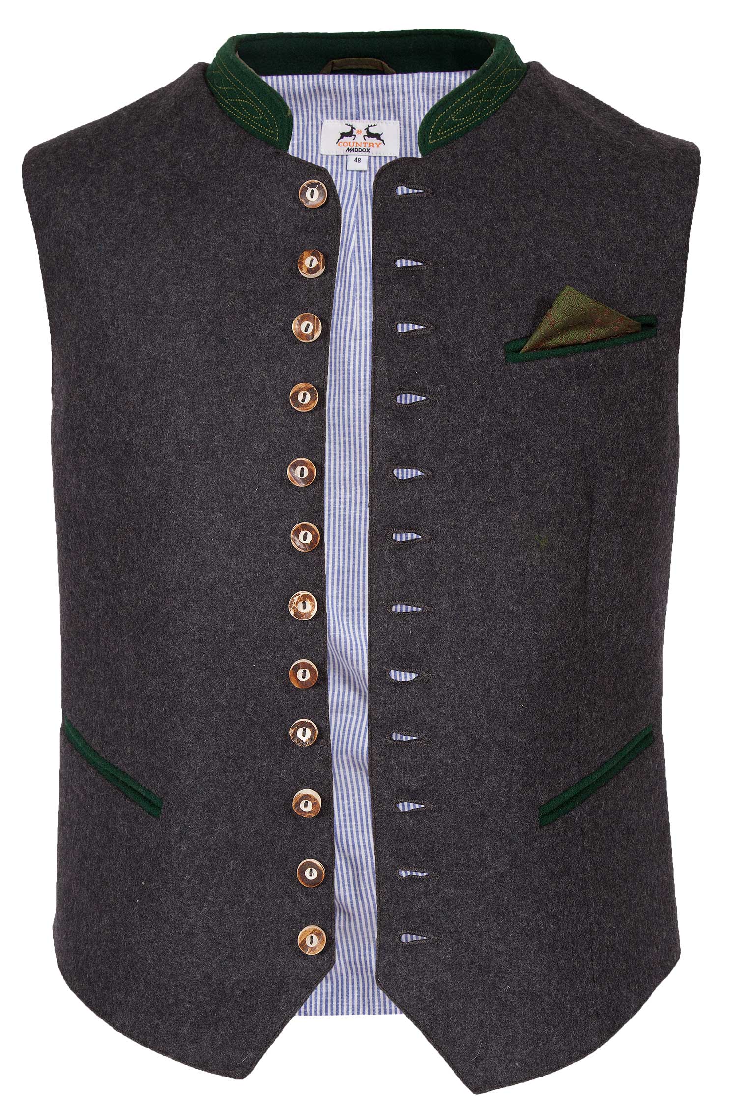 trachtenweste-lodenweste-grau-1343-0022-gr7-19-08c-5141-a Trachtenweste Neuensee aus Loden in dunkelgrau