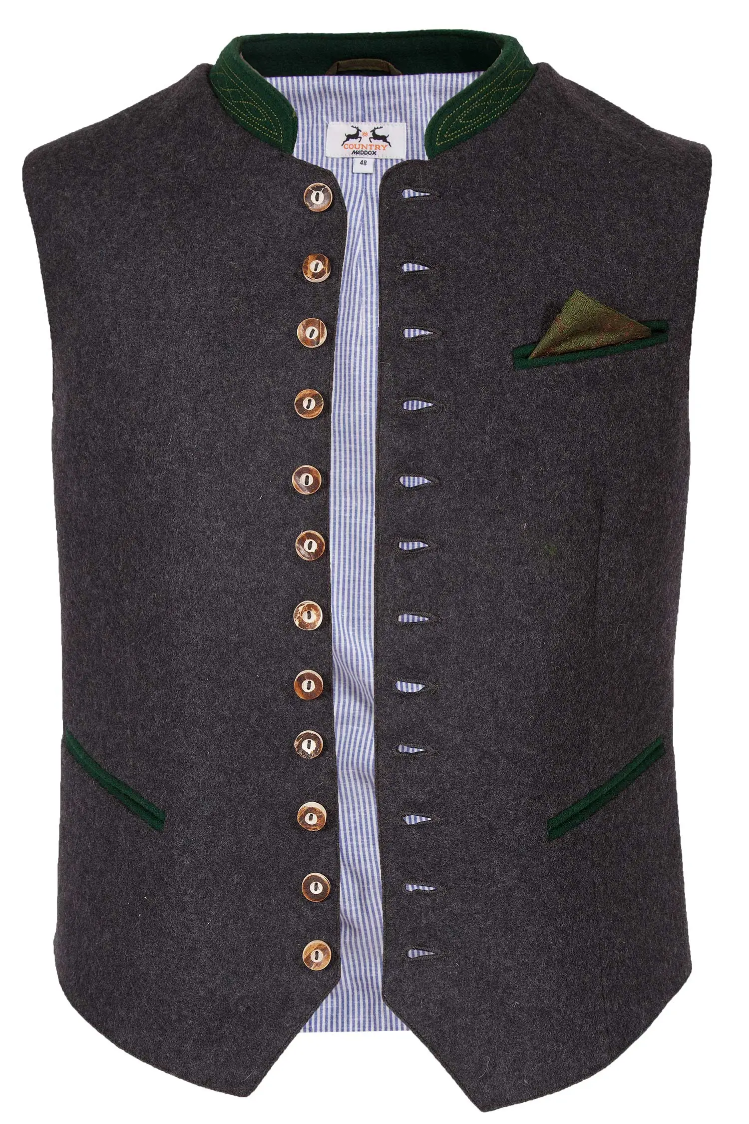 trachtenweste-lodenweste-grau-1343-0022-gr7-19-08c-5141-a Trachtenweste Neuensee aus Loden in dunkelgrau