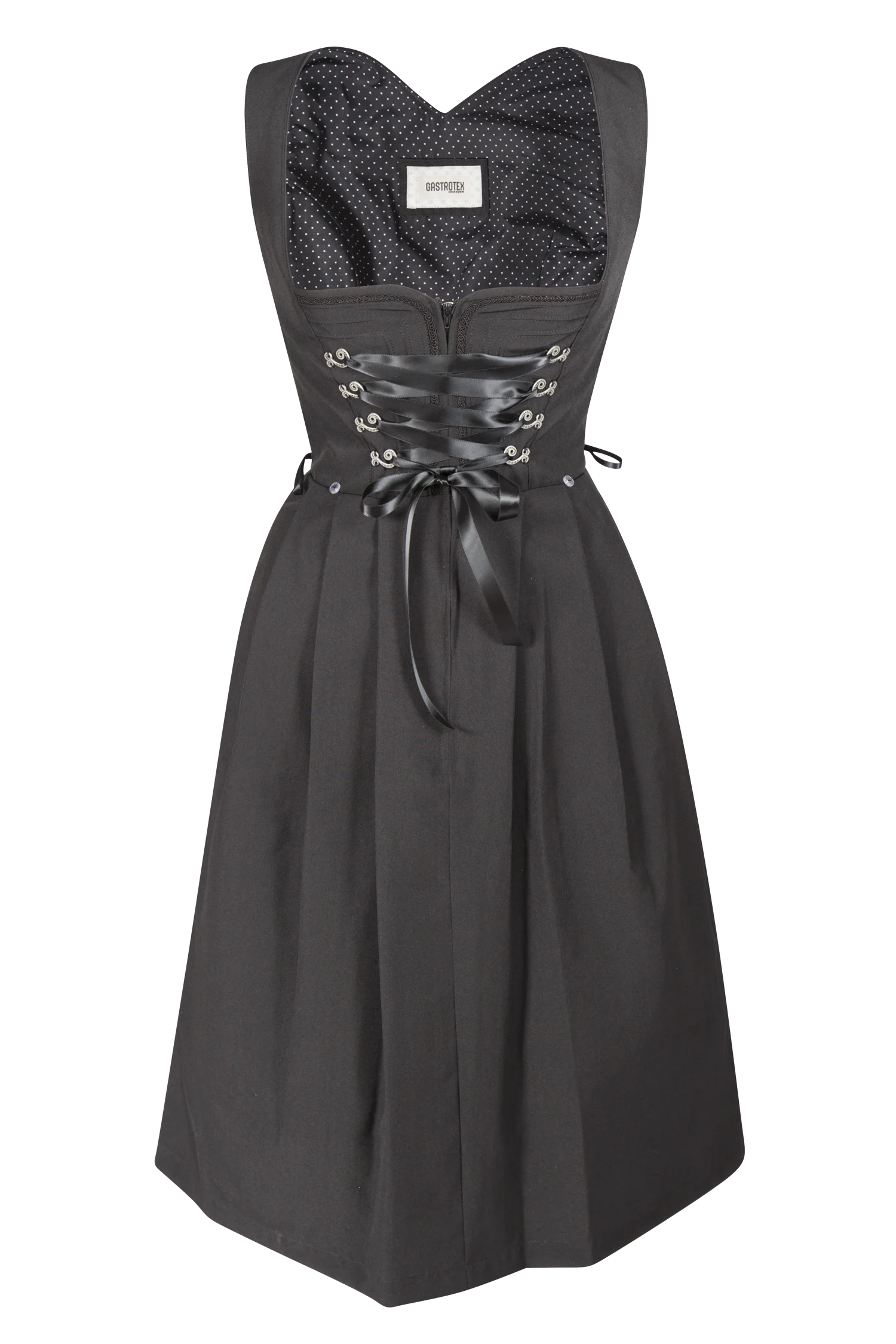 3092-0023-SW5-23-06-b0559 Gastrodirndl Adele in schwarz