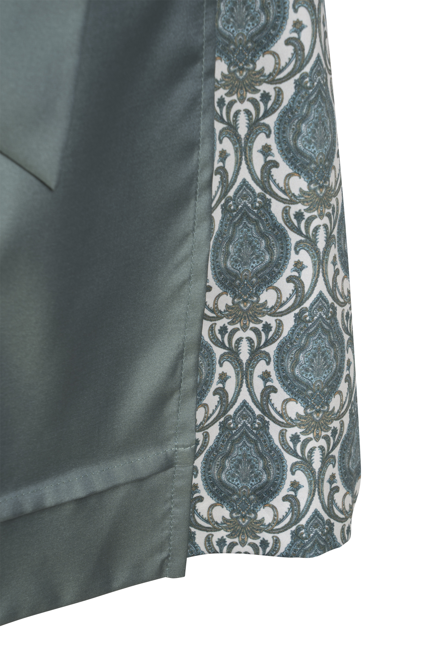 Samtdirndl Lauri in petrol - Detail Rock