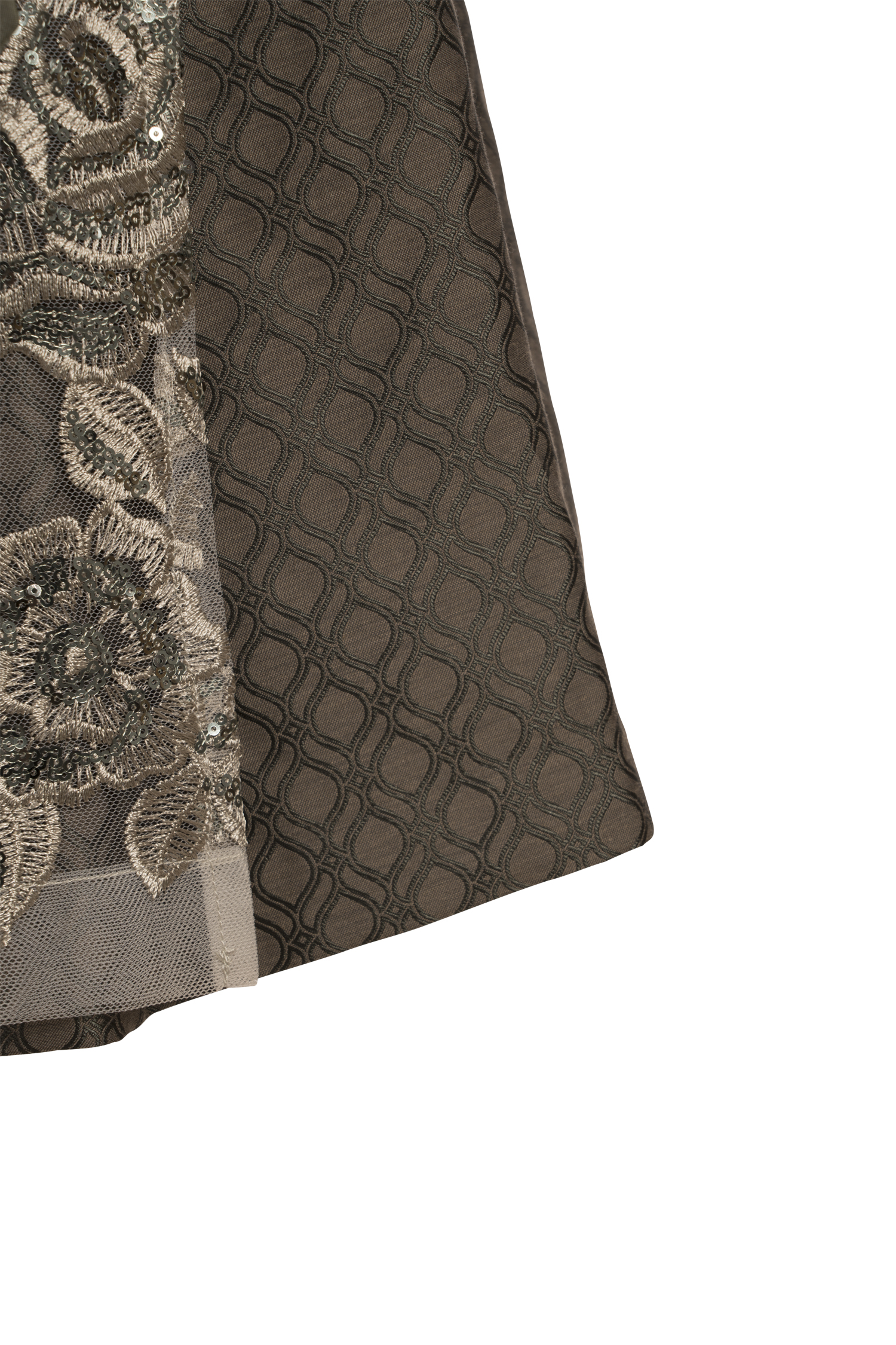 Dirndl Ampfing in Grün Detail Rock