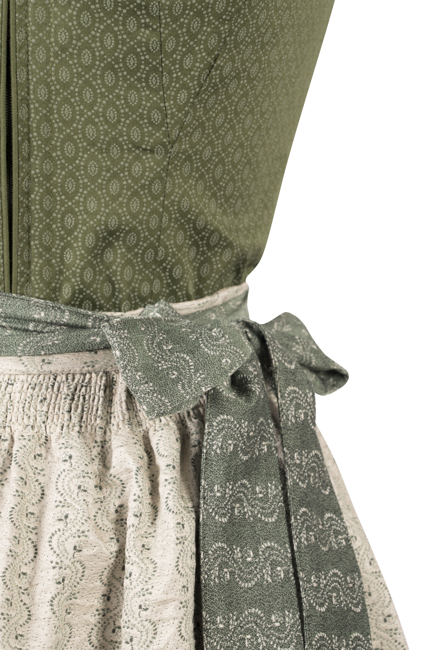 3091-1558-gn5-24-04-2504868 Dirndl Sarah in Grün Detail Mieder
