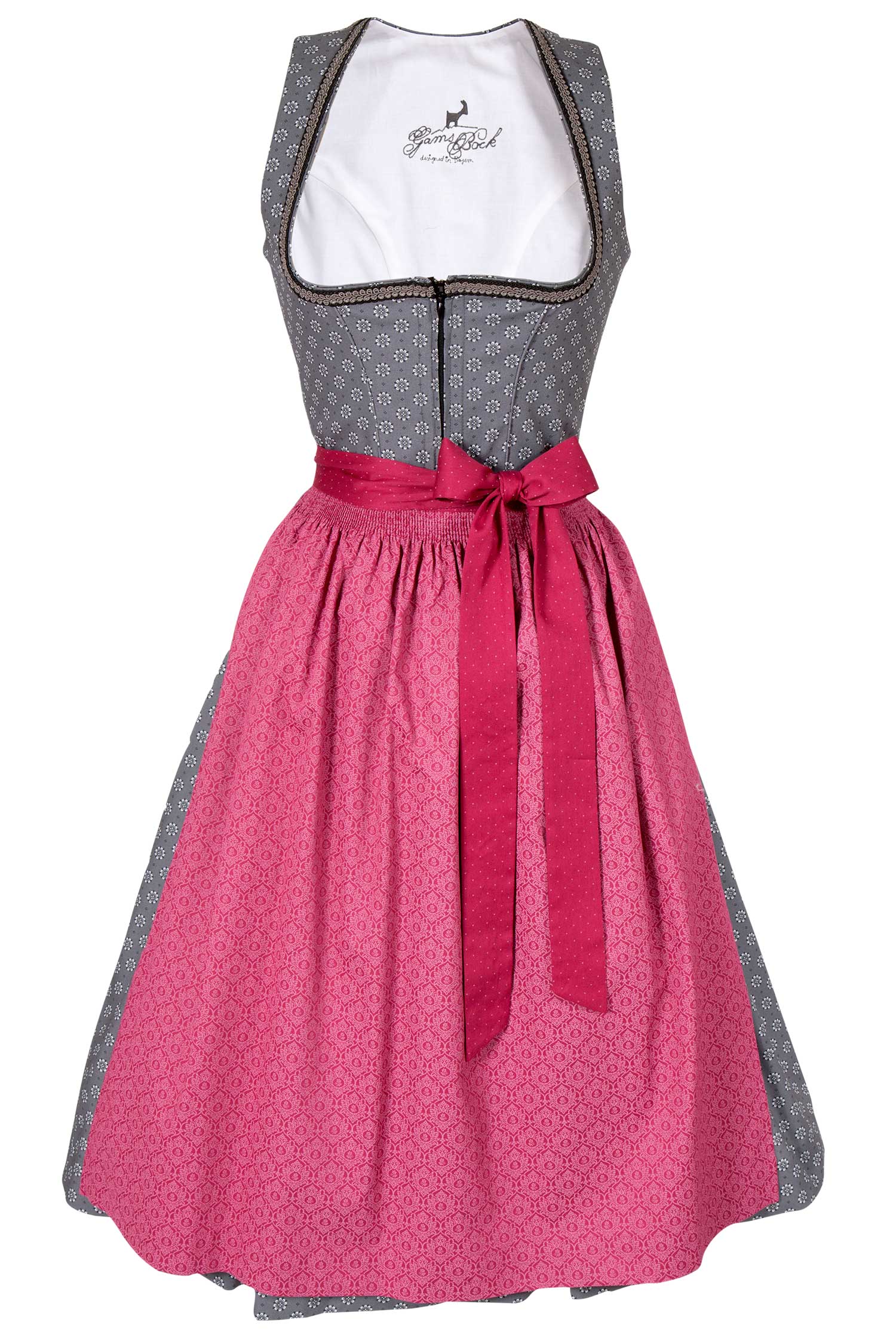 midi-dirndl-wilma-grau-beere-3091-1450-an5-19-08h-5556-a Midi Dirndl Wilma in grau mit Blumen und beere