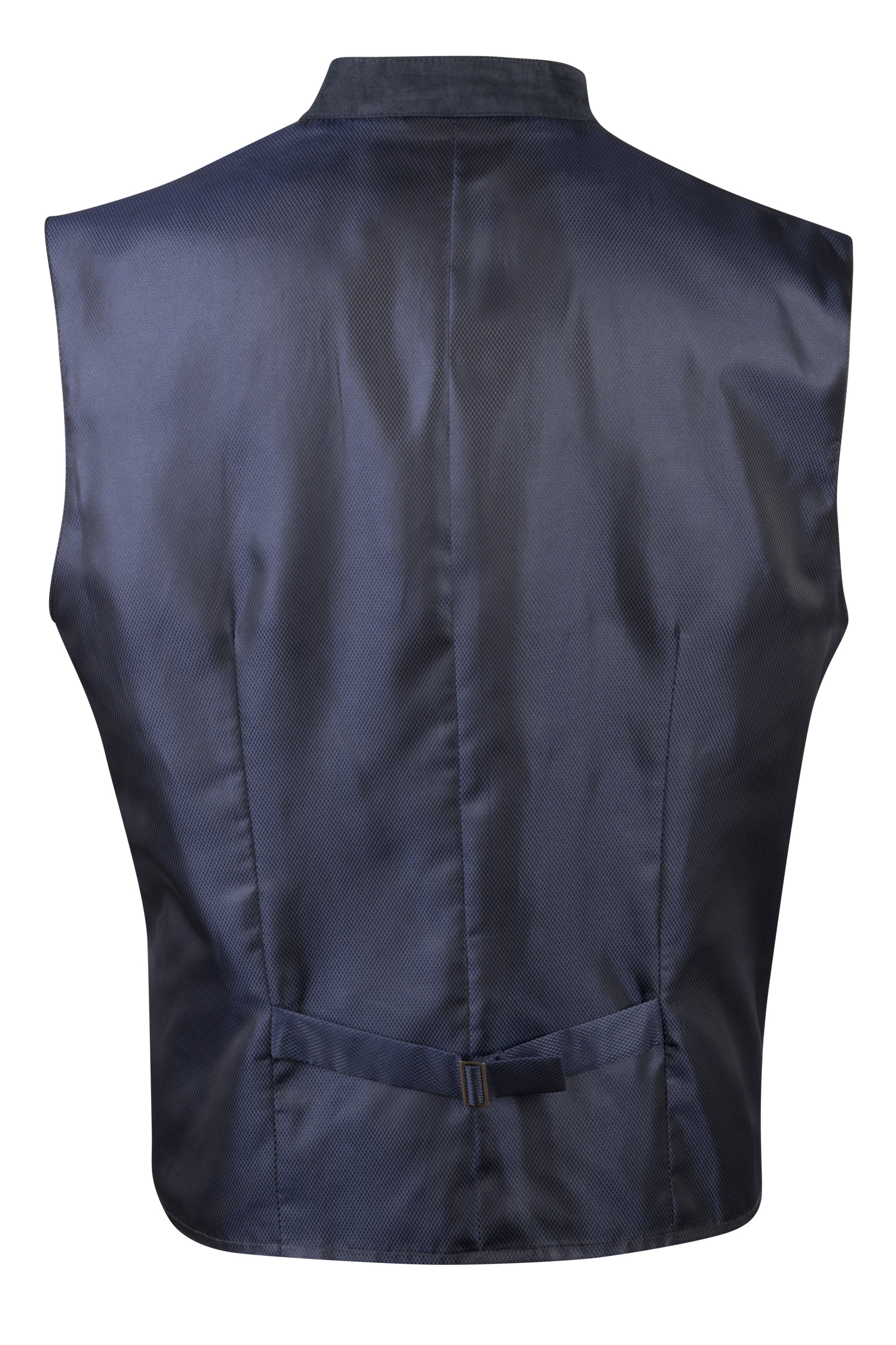 1346-0008-bl8-23-08-2802766 Trachtenweste Bodensee in dunkelblauer Wolleoptik - Rückseite