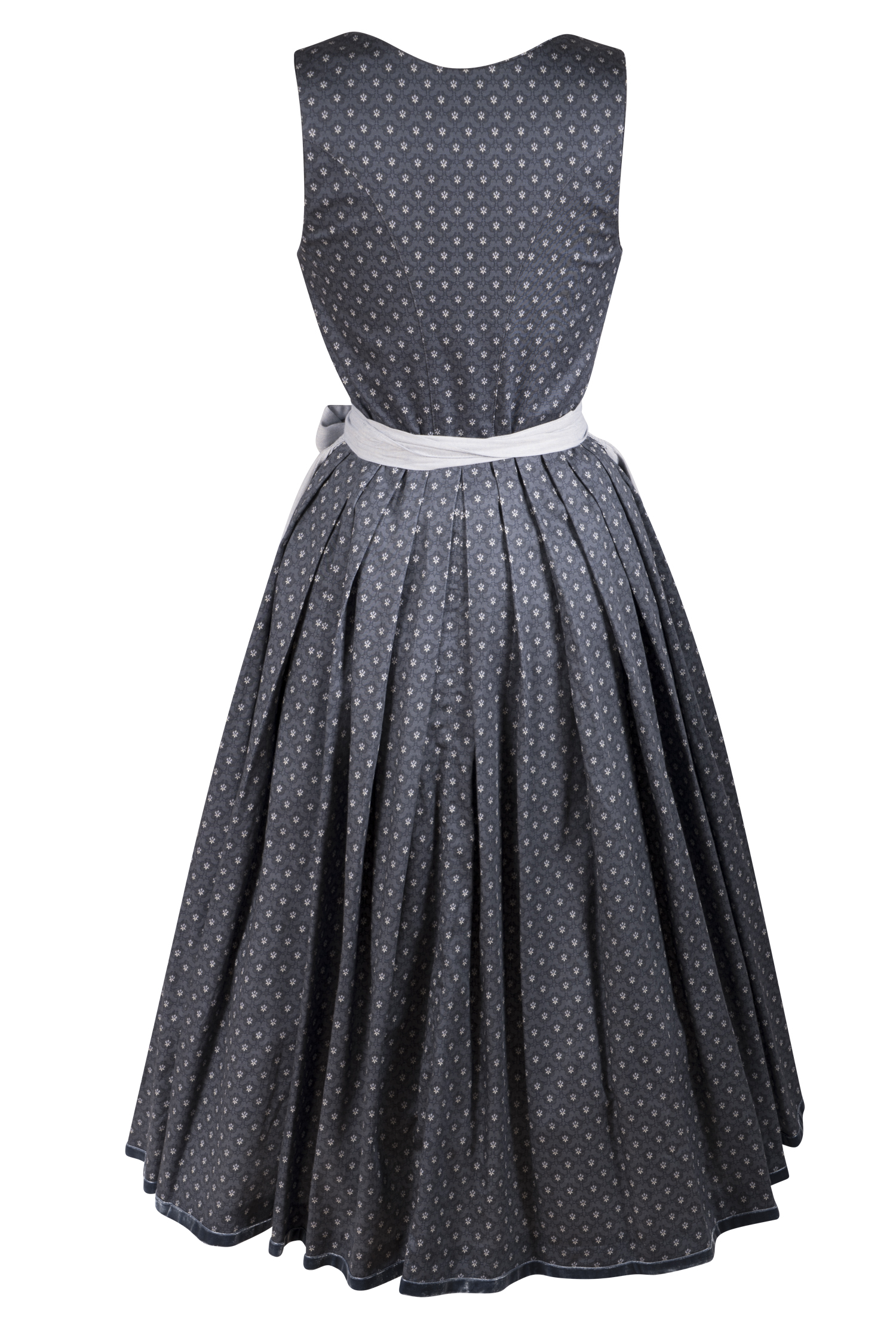 Hammerschmid Dirndl Pillersee in dunkelblau - Rückansicht