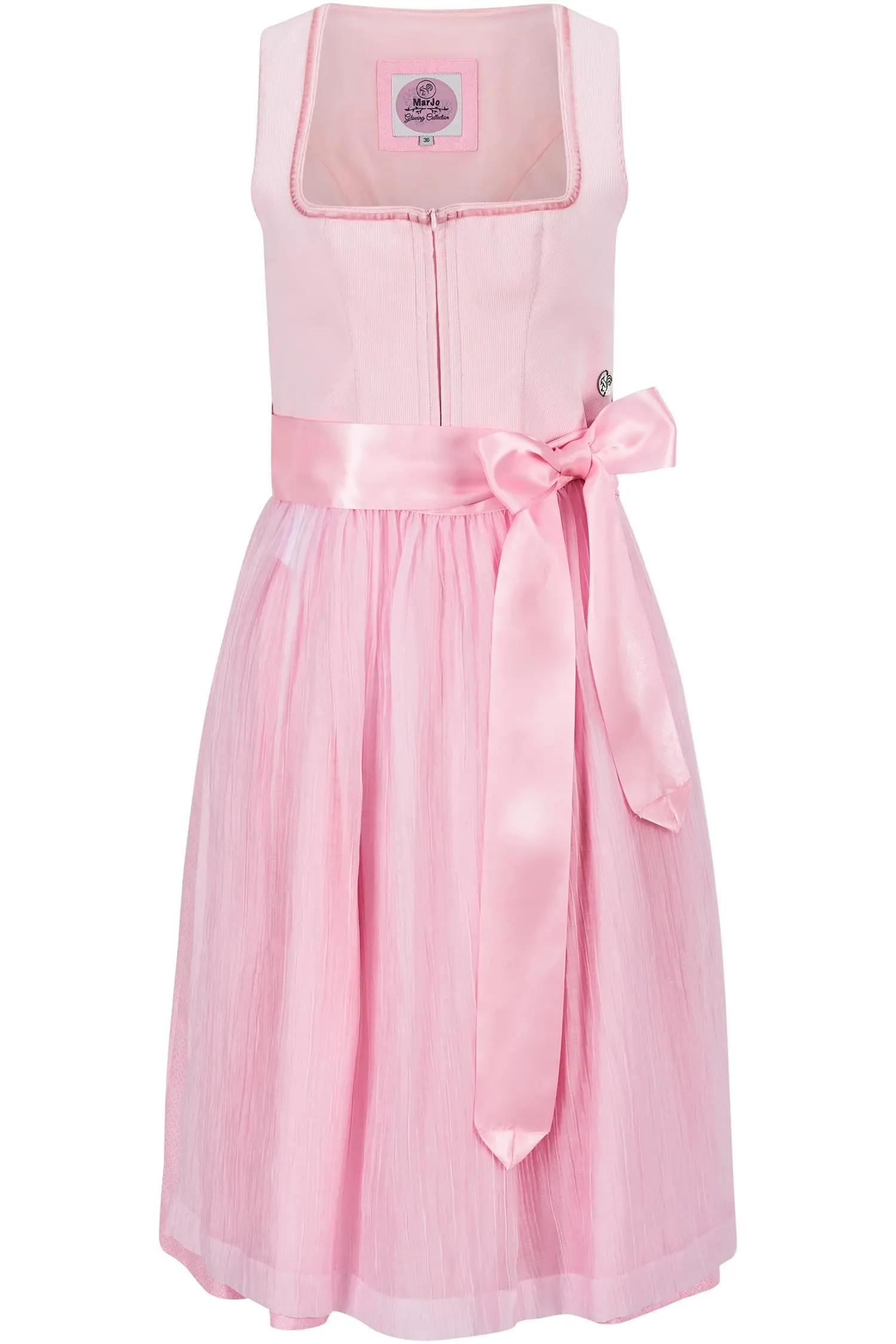 Dirndl Hofstetten von Marjo in Puderrosa Marjo Dirndl Hofstellen in Rosa