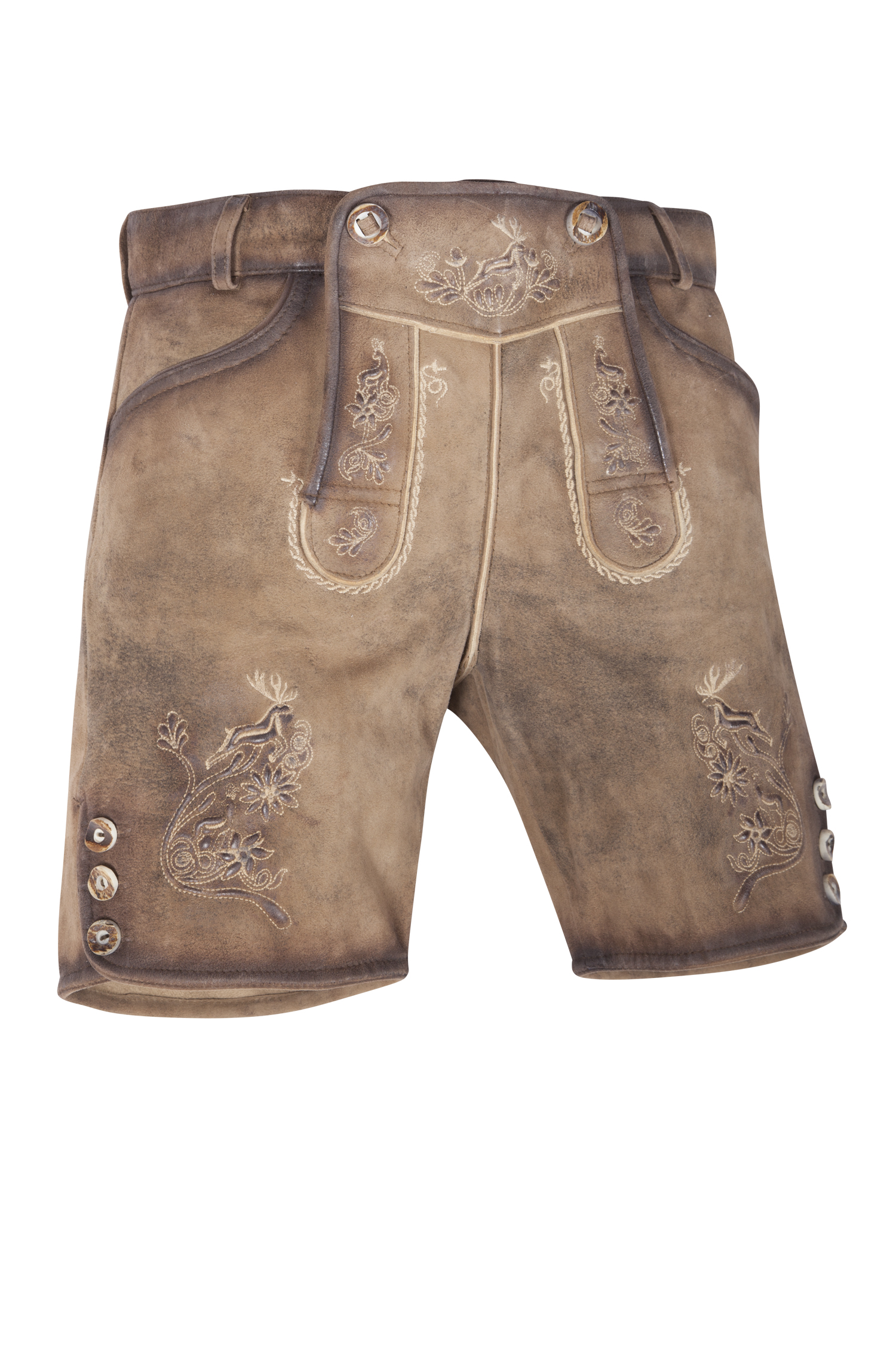 2611-1115-ba5-23-07b-1244ARm7bp0gh3z81 Damen Lederhose Maila in hopfen mit Latz