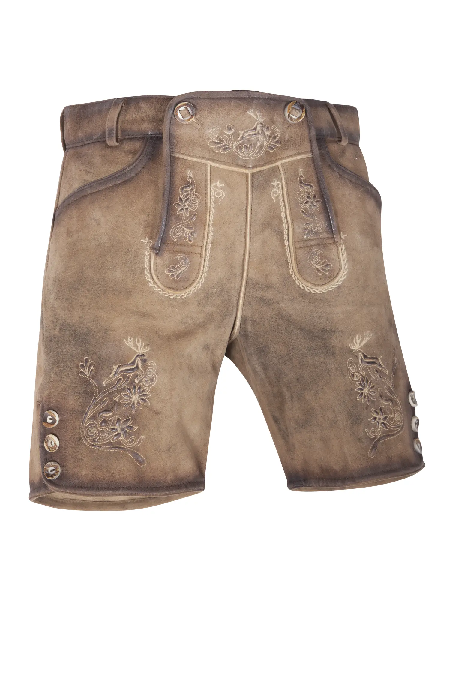 2611-1115-ba5-23-07b-1244ARm7bp0gh3z81 Damen Lederhose Maila in hopfen mit Latz