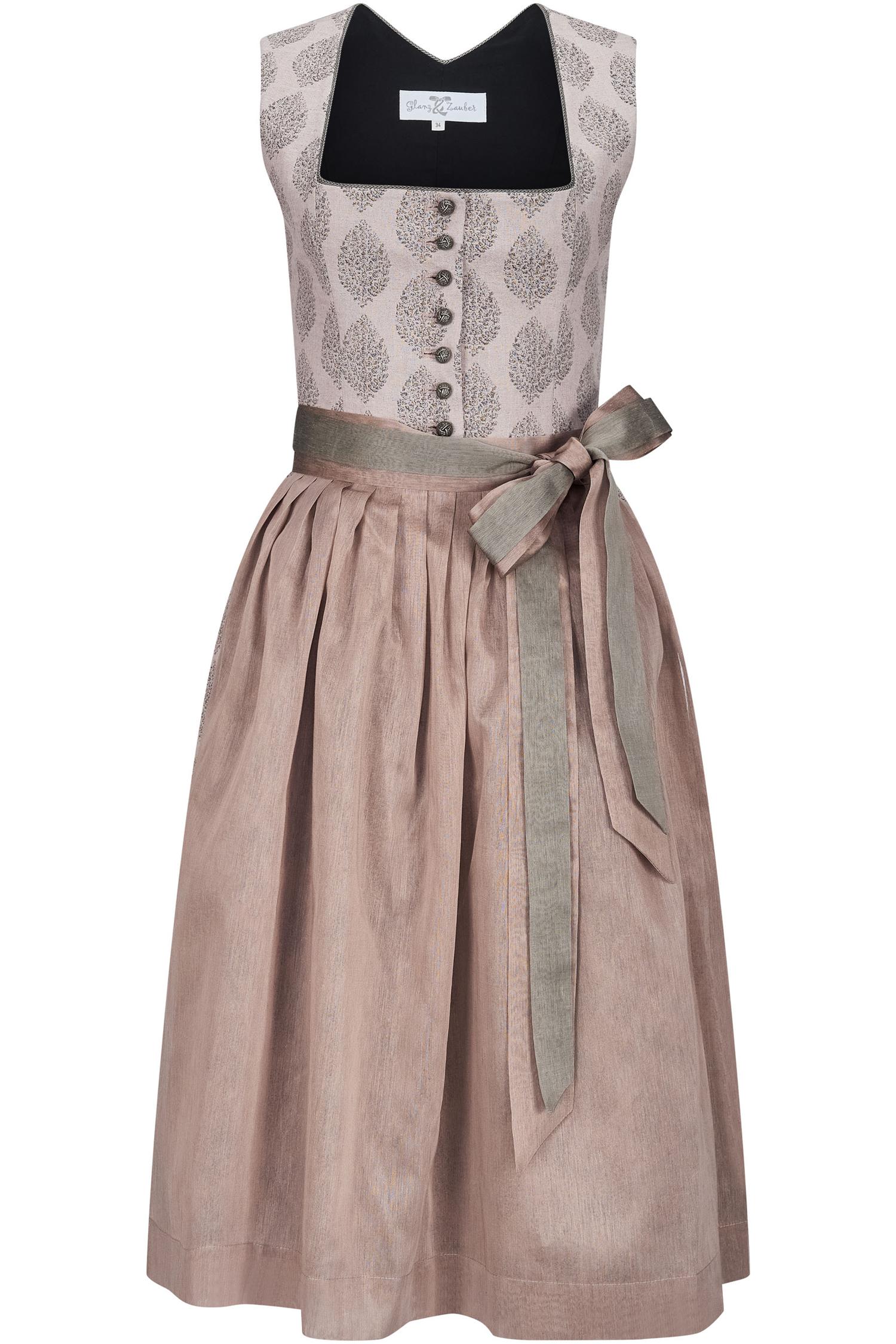 Glanzbilder-Set Tracht Dirndl – Scrapbooking Deko, Ca. 24 X 15 Cm