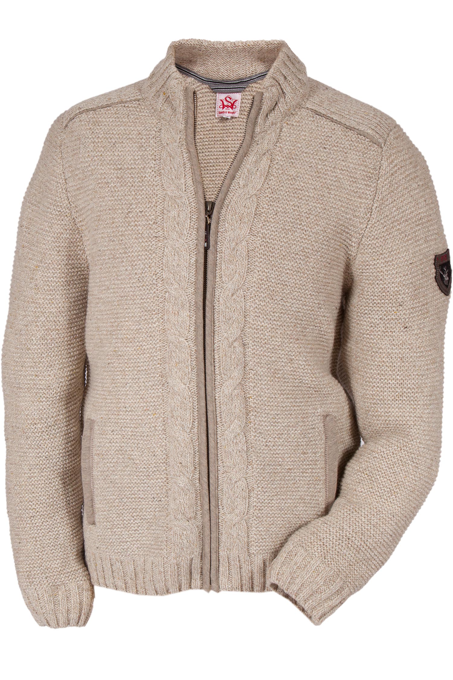 Herren Trachtenjacke als Strickweste von Spieth Wensky