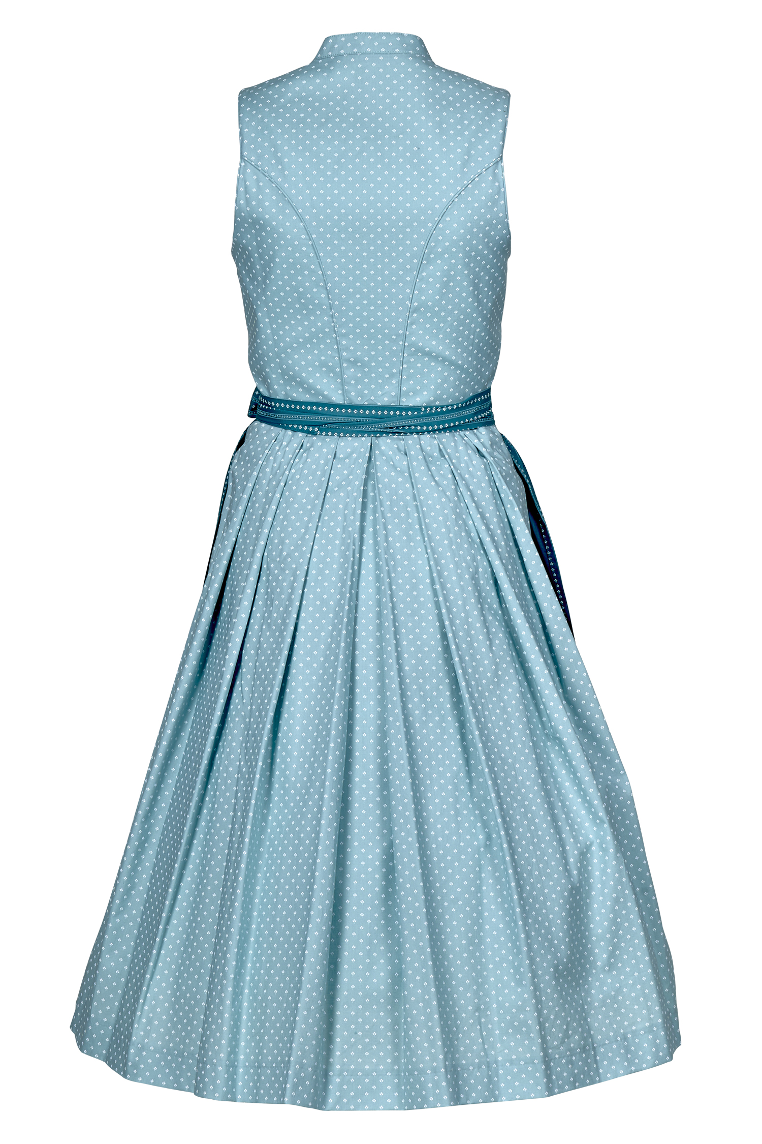 hellblaues dirndl 