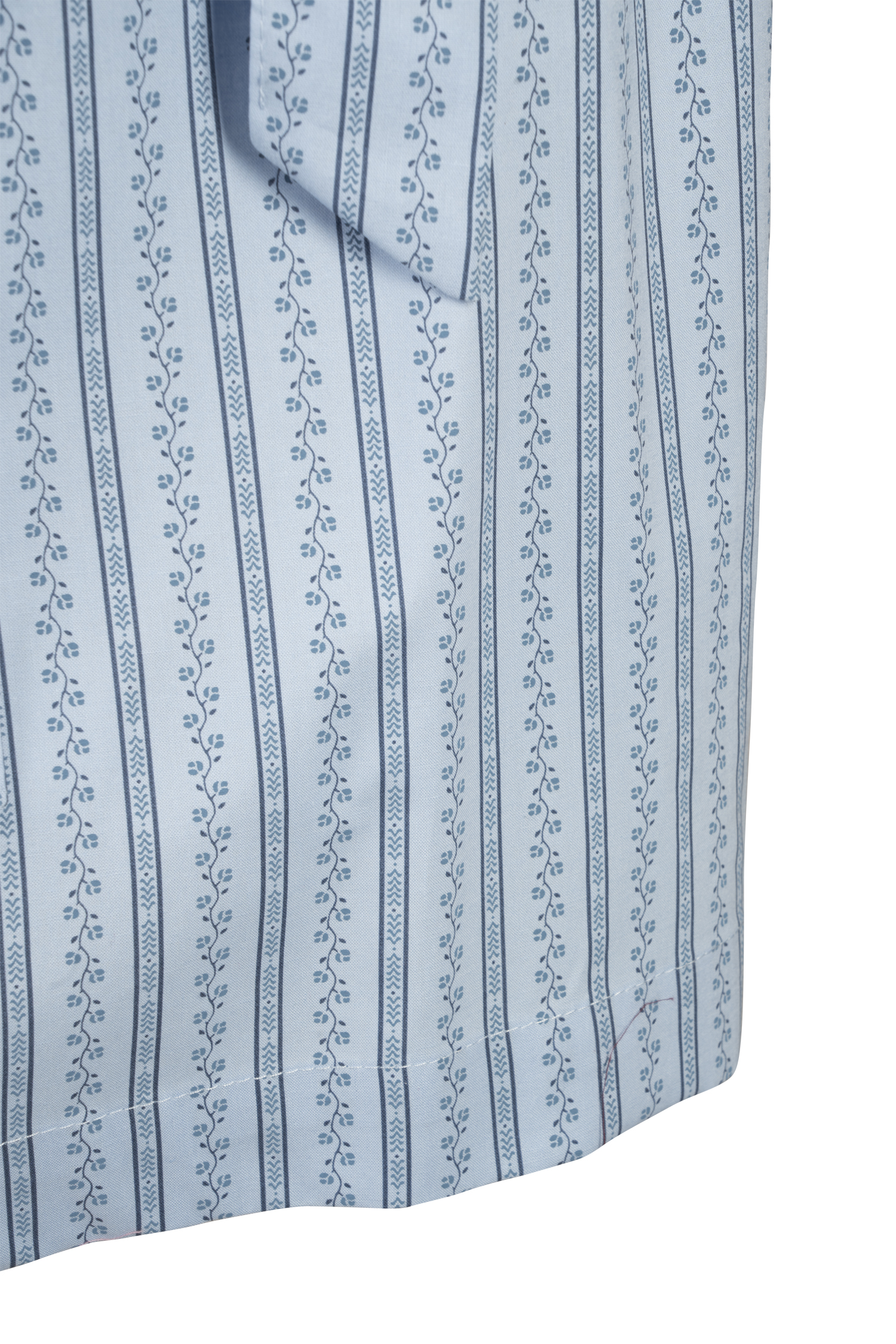 Dirndlschürze in blau 70 cm - Detail