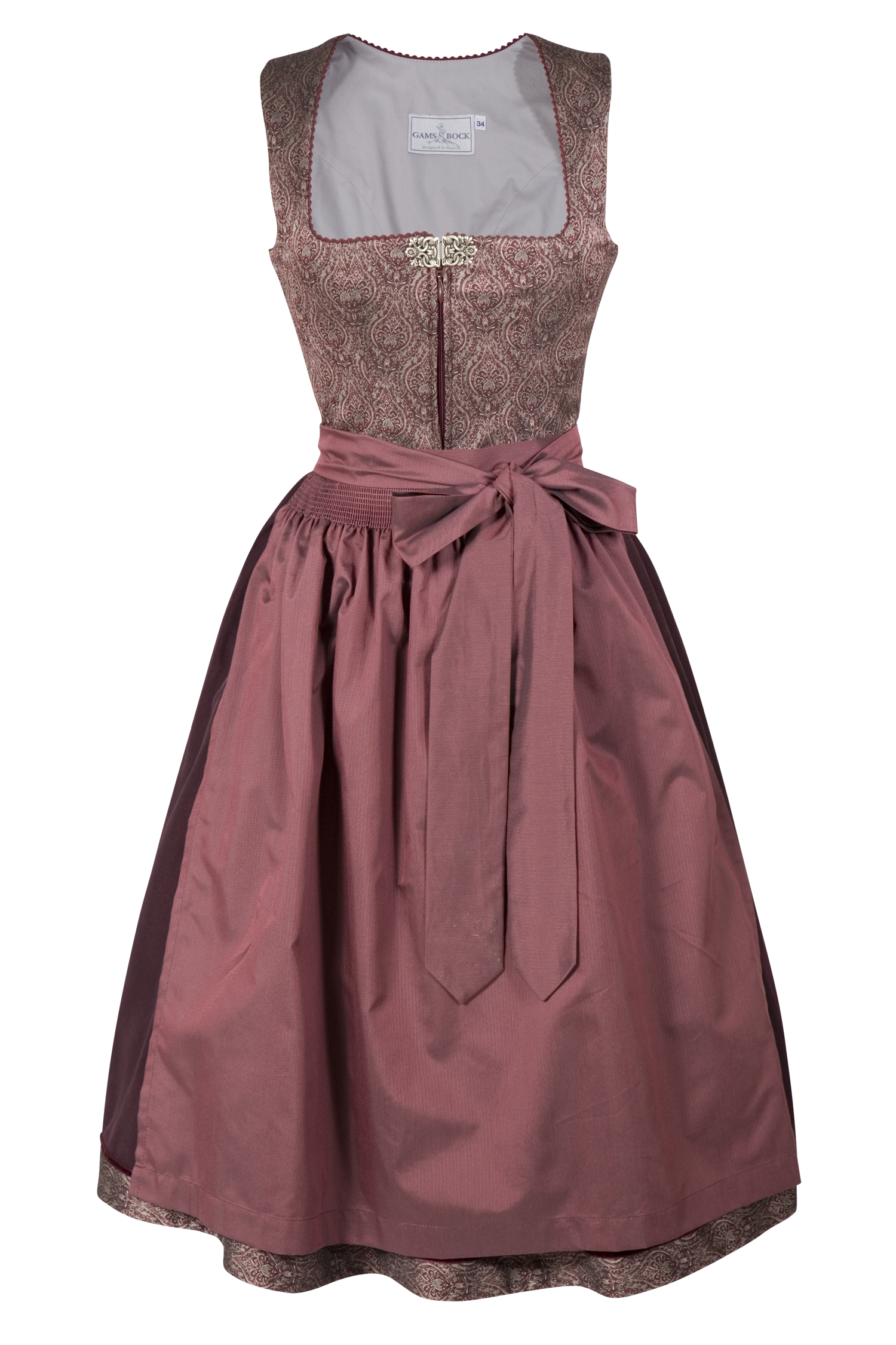 3098-0369-rt8-23-06f-0740iituXX90neU7D Zeitlos elegantes Dirndl in bordeaux