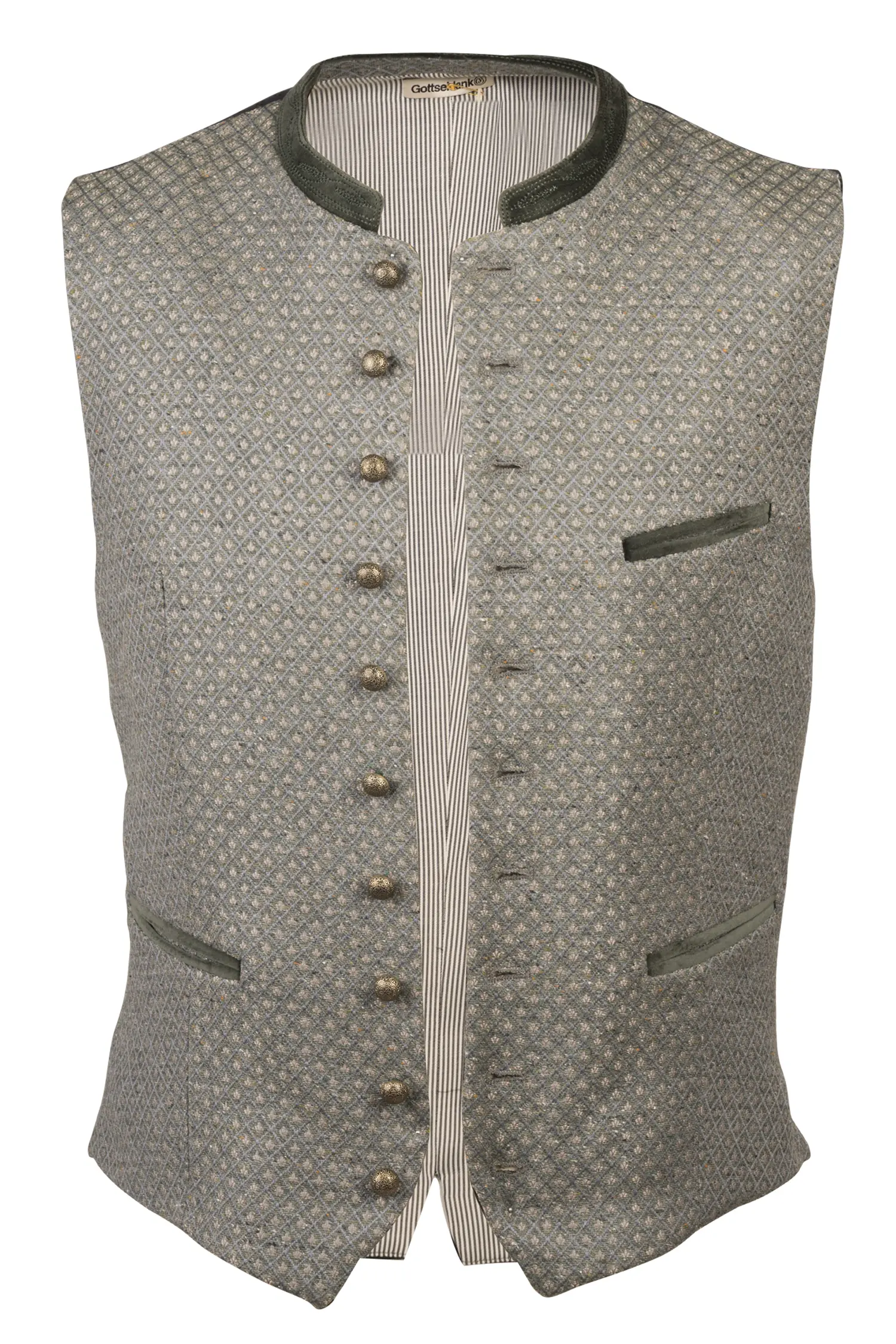 1348-0030-gn4-24-09-0905528 Trachtenweste Konstantin in Salbeifarben