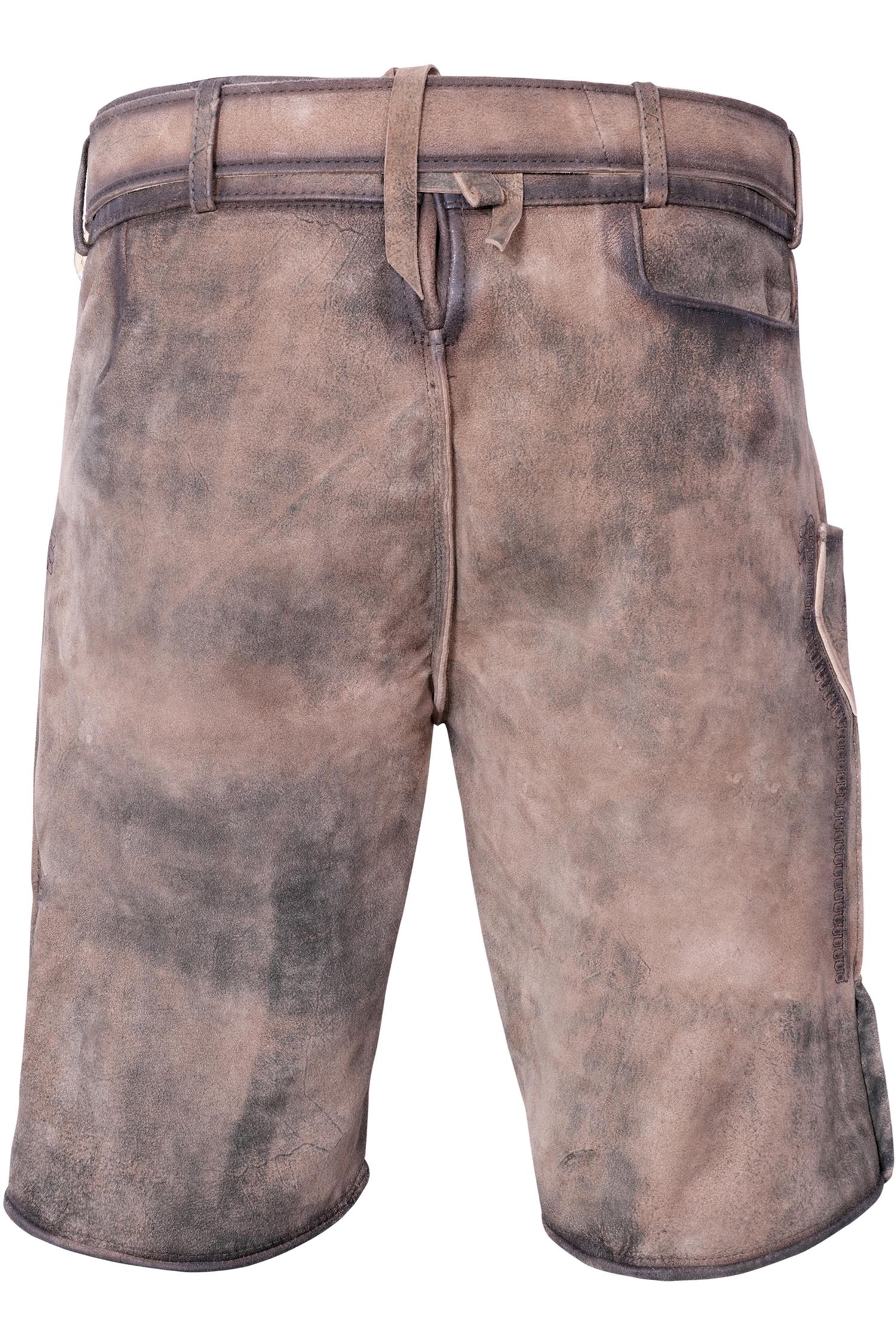 Gamsbock Lederhose Bertl in Sand