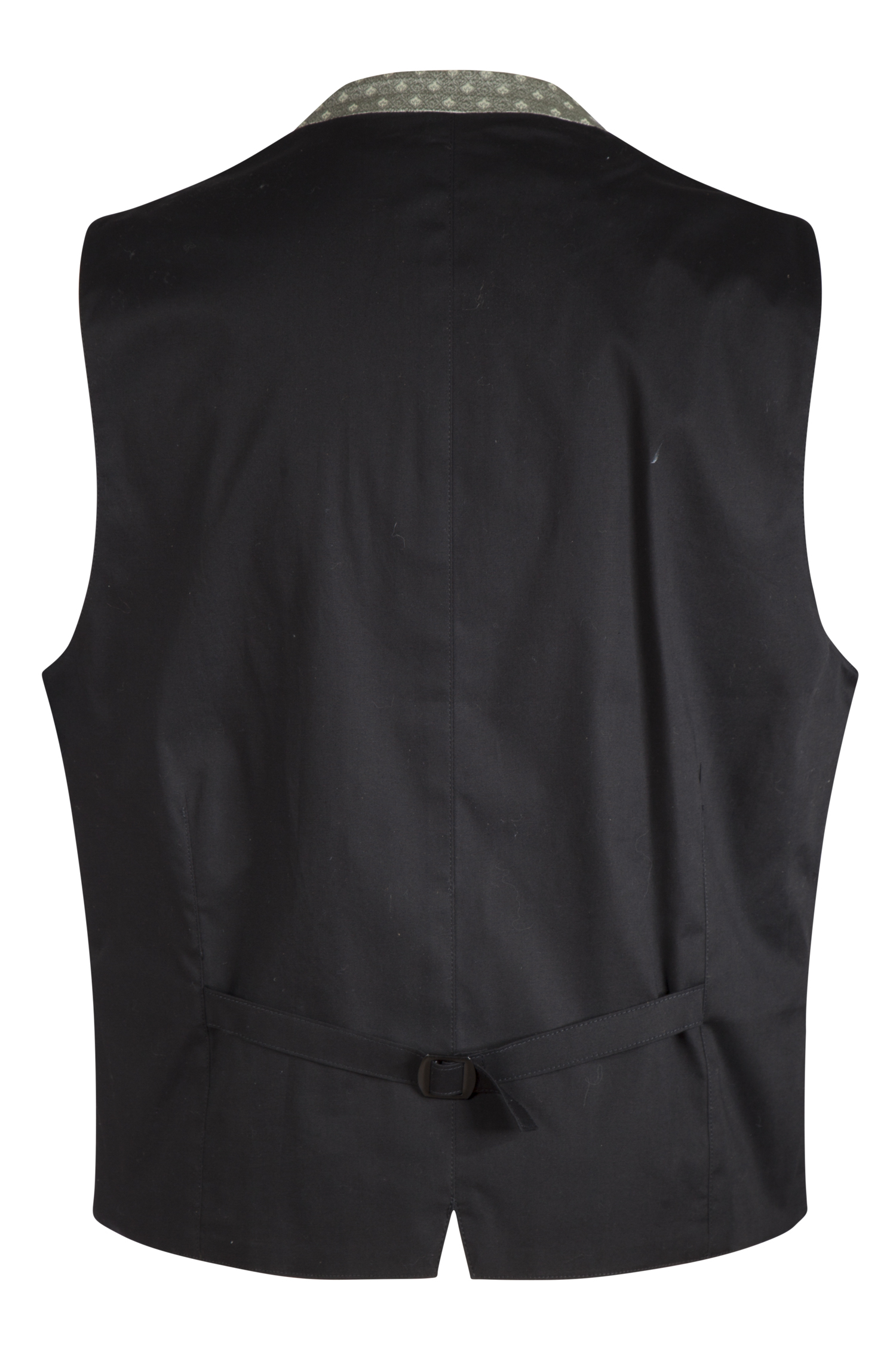 1345-0230-gn2-23-05f-7726 Trachtenweste Ansbach in lindgrün - Rückansicht